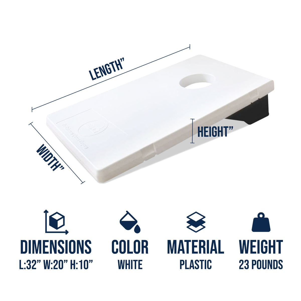 EZ Carry Portable All Weather Cornhole Set w/ Boards and Beanbags (For Parts)