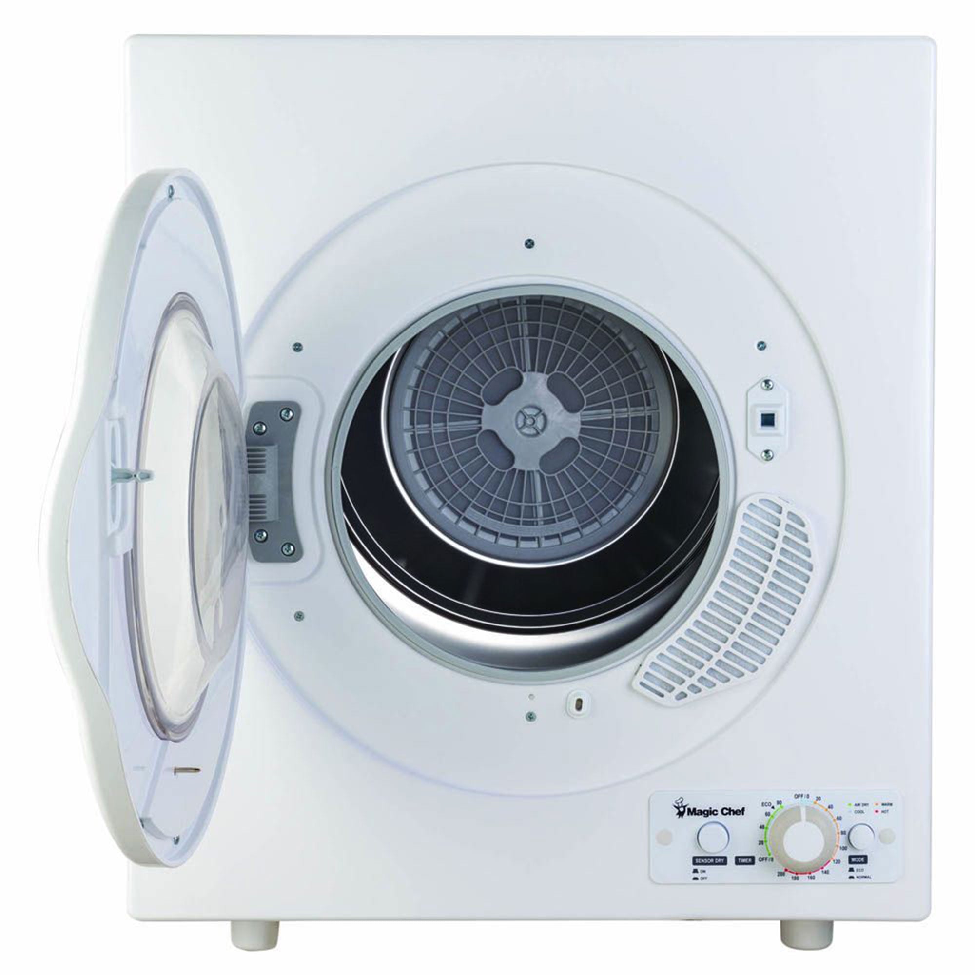 Magic Chef 3.5 Cubic Feet Compact Electric Clothes Dryer w/ Sensor Dry (Used) - VMInnovations