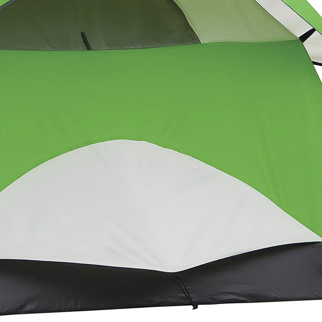 Coleman Sundome Quick Setup 2 to 3 Person Camping Tent with Rainfly, Palm Green - VMInnovations
