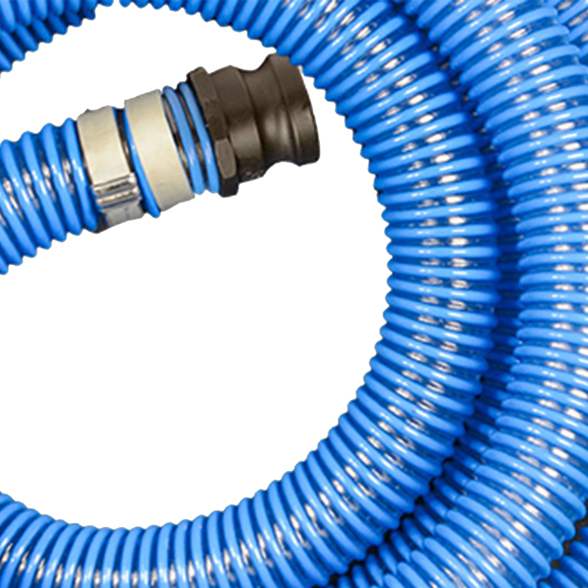 Apache PVC 20 Foot Long XtremeFlex Poly Cam and Groove Suction Hose (Open Box)