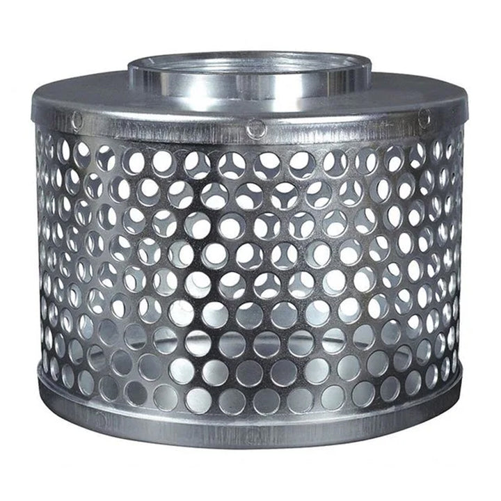 Apache 70002507 6in Corrosion Resisting Plated Steel Round Hole Suction Strainer - VMInnovations