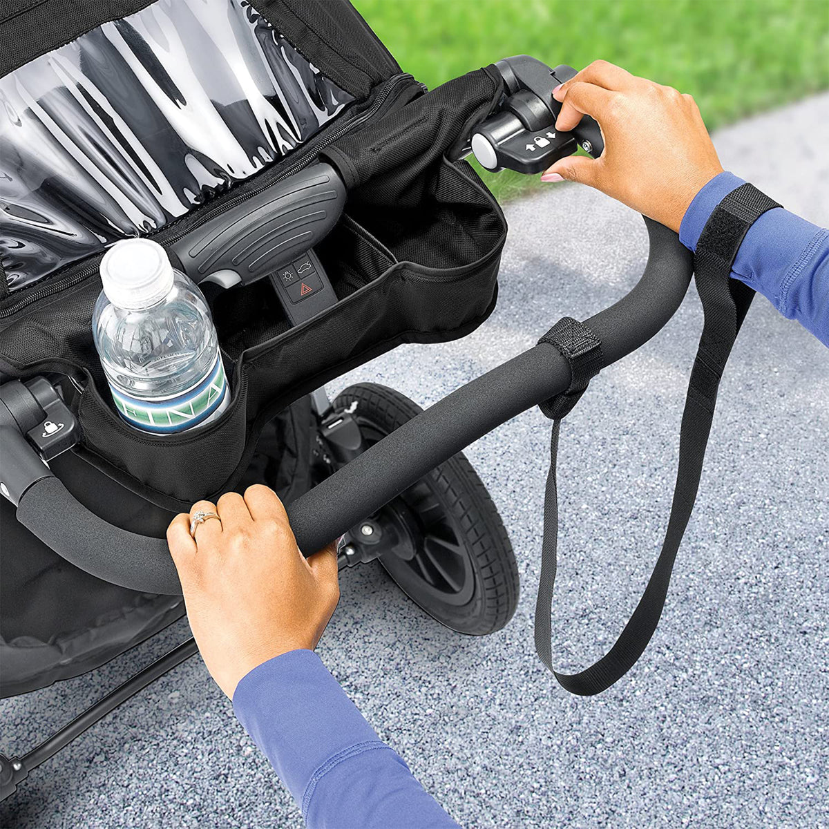 Chicco Activ3 Aluminum Jogging Travel System with Stroller and Car Seat, Black - VMInnovations
