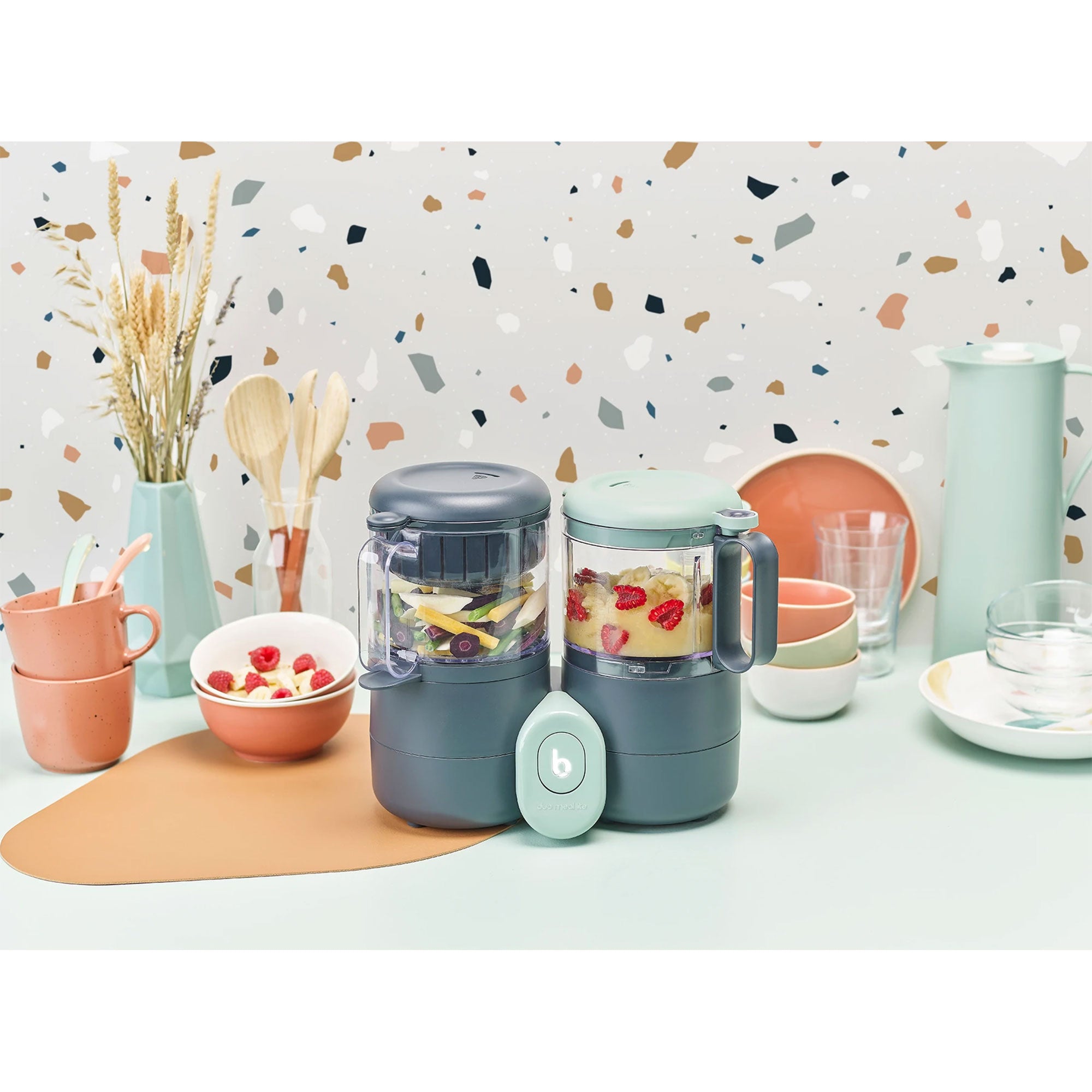 Babymoov Duo Meal Lite 4 In 1 Food Processor w/ Steam Cooker & Blender (Used) - VMInnovations