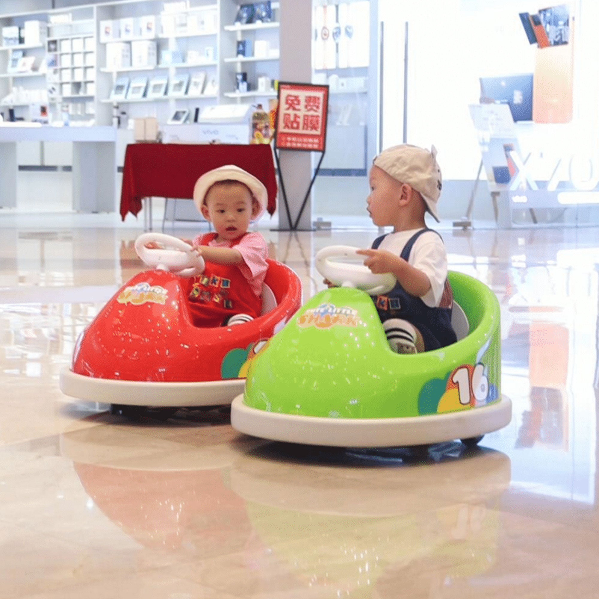 Best Ride On Cars Bumperz 6 Volt Kids Electric Battery PWR Bumper Car(Open Box)