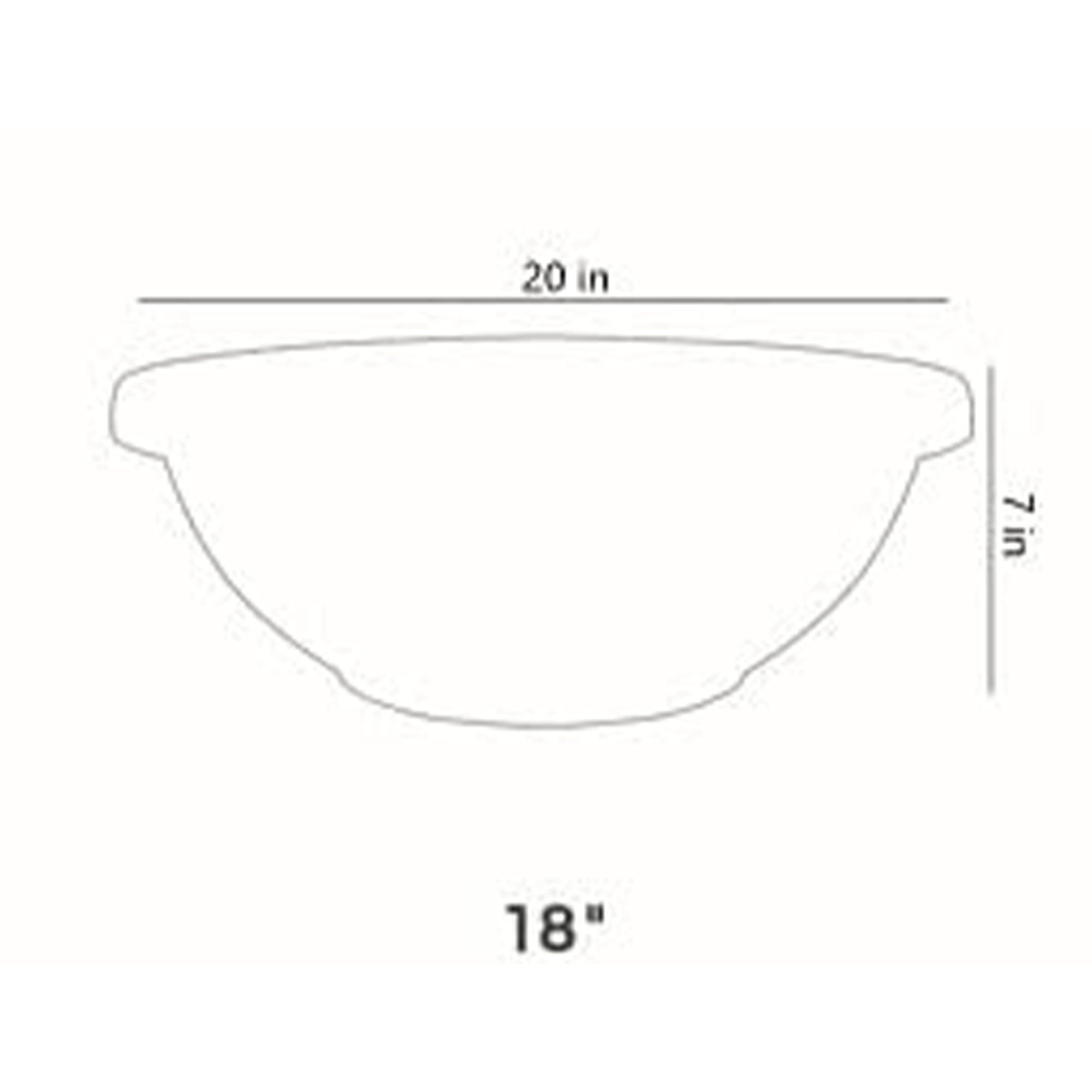 The HC Companies GAB18000E21C006LRTOX 18" Garden Bowl Planter, Chocolate (Used) - VMInnovations