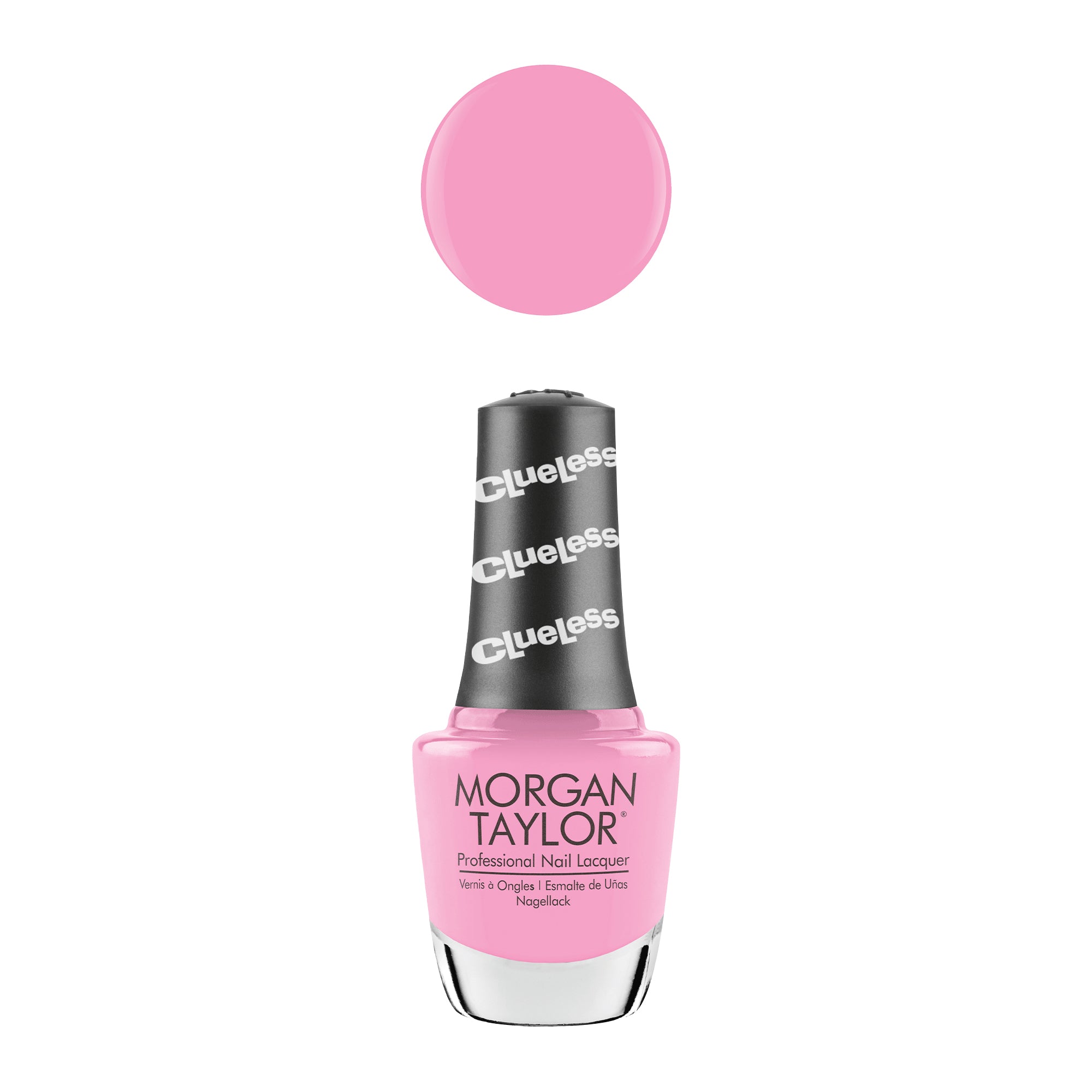 Morgan Taylor Clueless Collection Nail Lacquer Polish Manicure Set, 3 Color Pack - VMInnovations