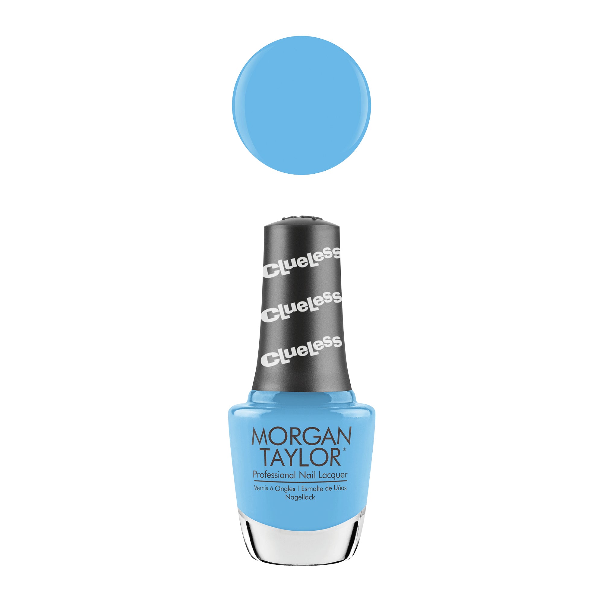 Morgan Taylor Clueless Collection Nail Lacquer Polish Manicure Set, 3 Color Pack - VMInnovations