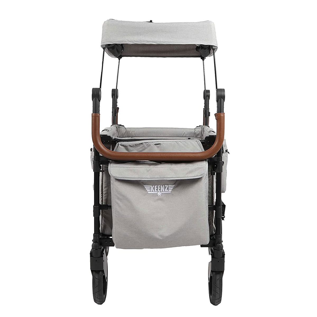 Keenz XC Plus 4 Child Luxury Stroller Wagon with Canopy and Mesh Sides, Smoke - VMInnovations