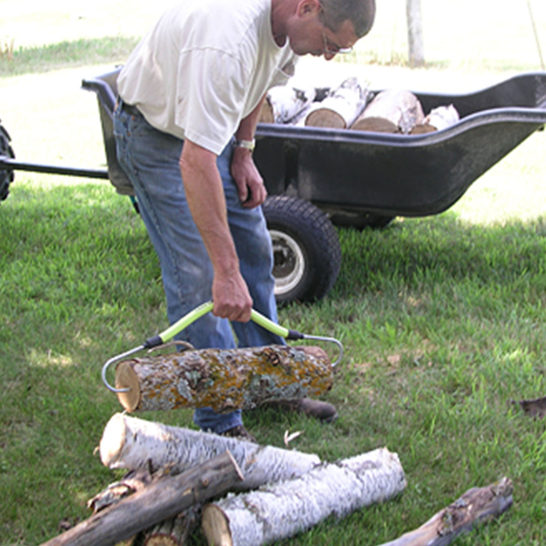 Timber Tuff TMW-33 24 In Timber Claw Comfort Grip Logging Wood Hand Tool, Green - VMInnovations