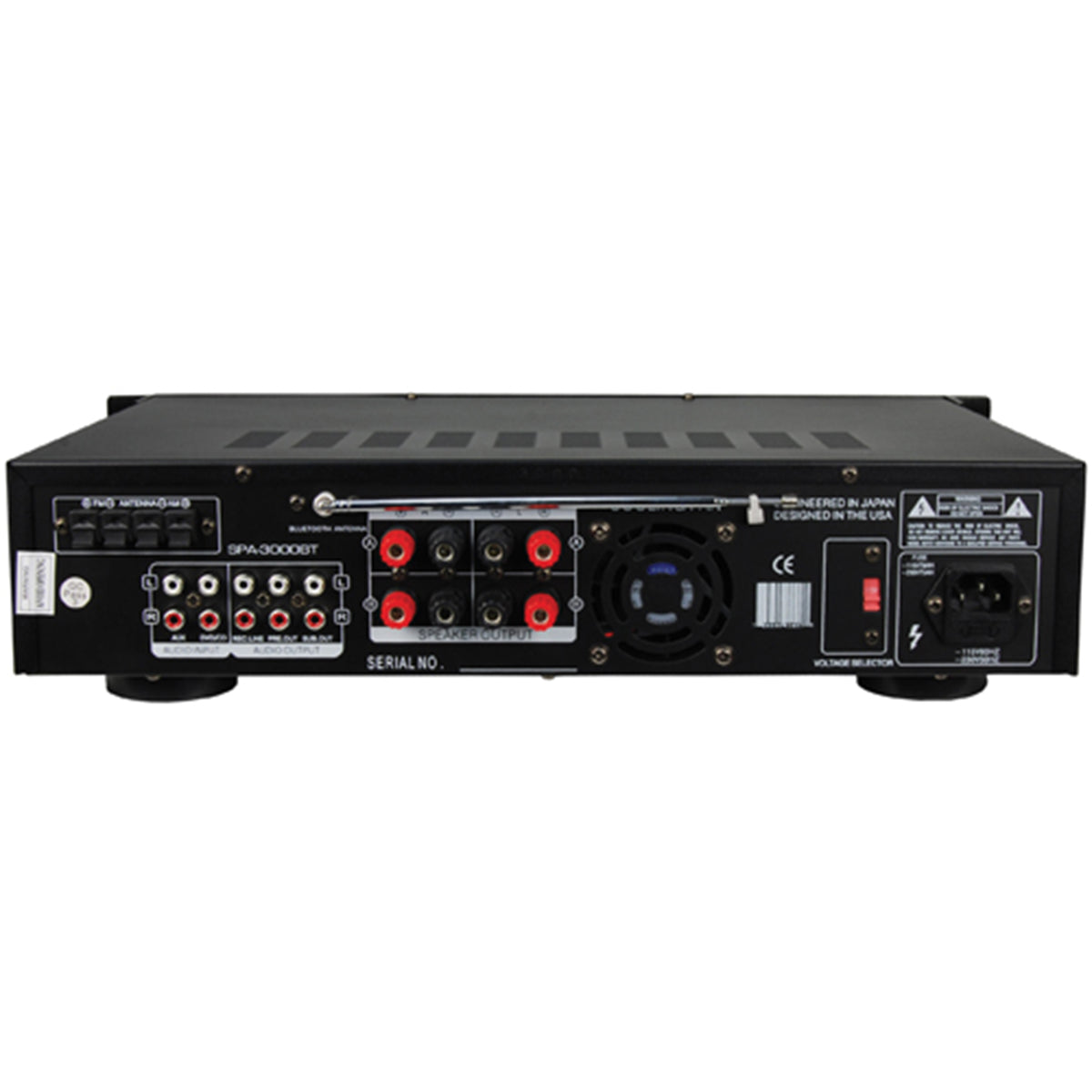 Studio Z SPA-3070BPA Digital Receiver Power Amplifier with Rack Mount Brackets