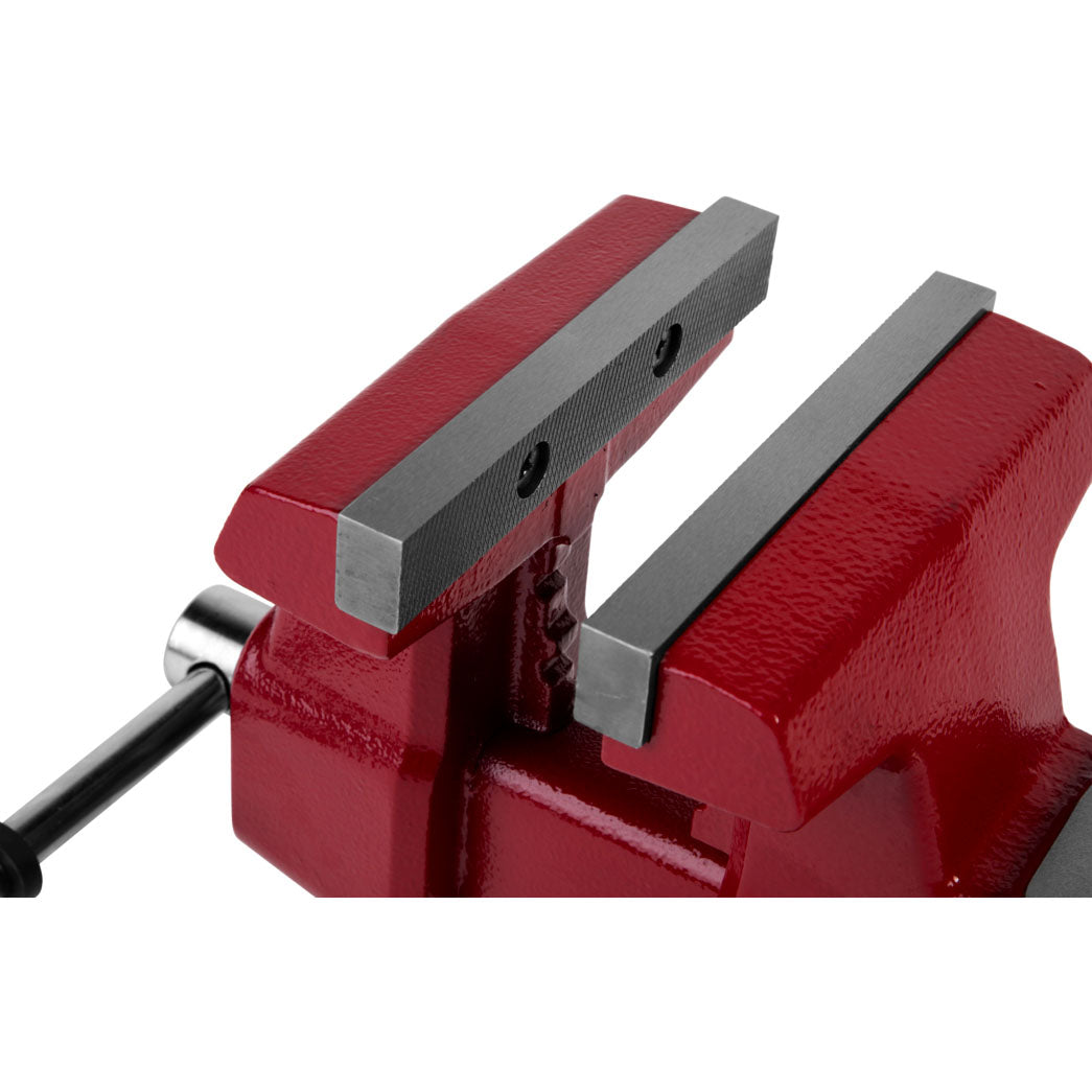 Wilton Tools 28815 6 1/2" Wide Jaw 6 1/4" Opening Swivel Utility Bench Vise, Red
