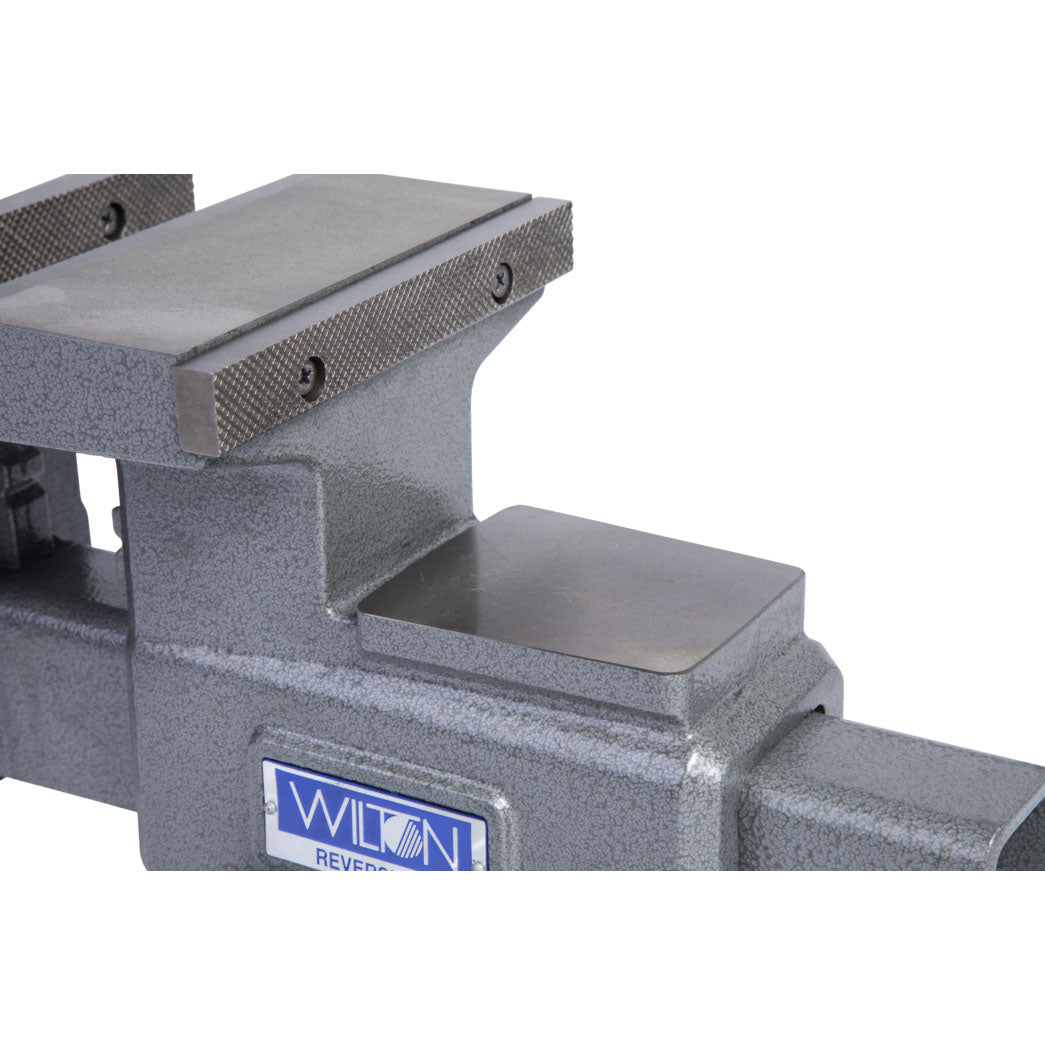 Wilton Tools 6 1/2 Inch Wide Jaw Swivel Base Reversible Work Bench Vise (Used)