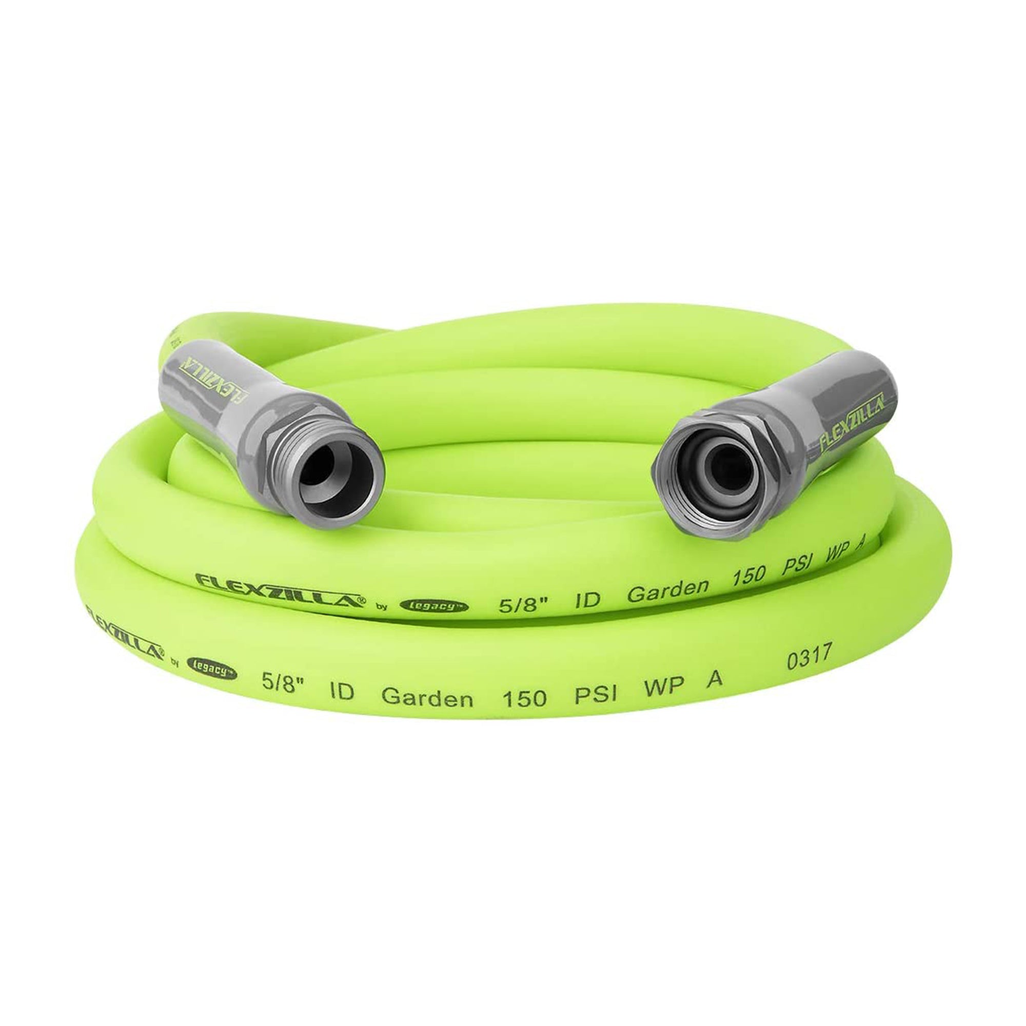 Flexzilla 120"x0.63" Heavy Duty and Lightweight Garden Lead In Hose, Green(Used) - VMInnovations