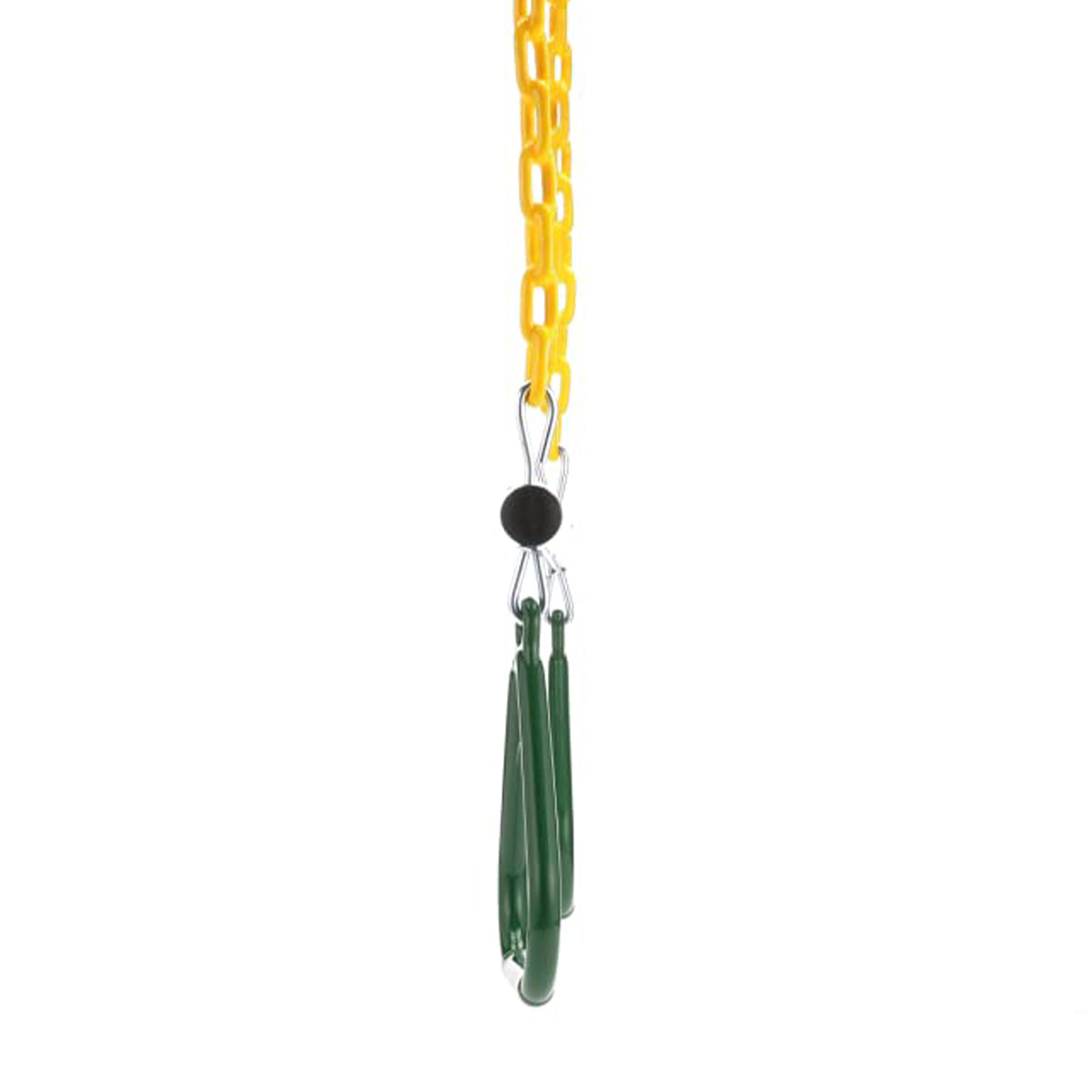 Eastern Jungle Gym Trapeze Bar and Gym Rings Combo with 43 Inch Coated Chains - VMInnovations