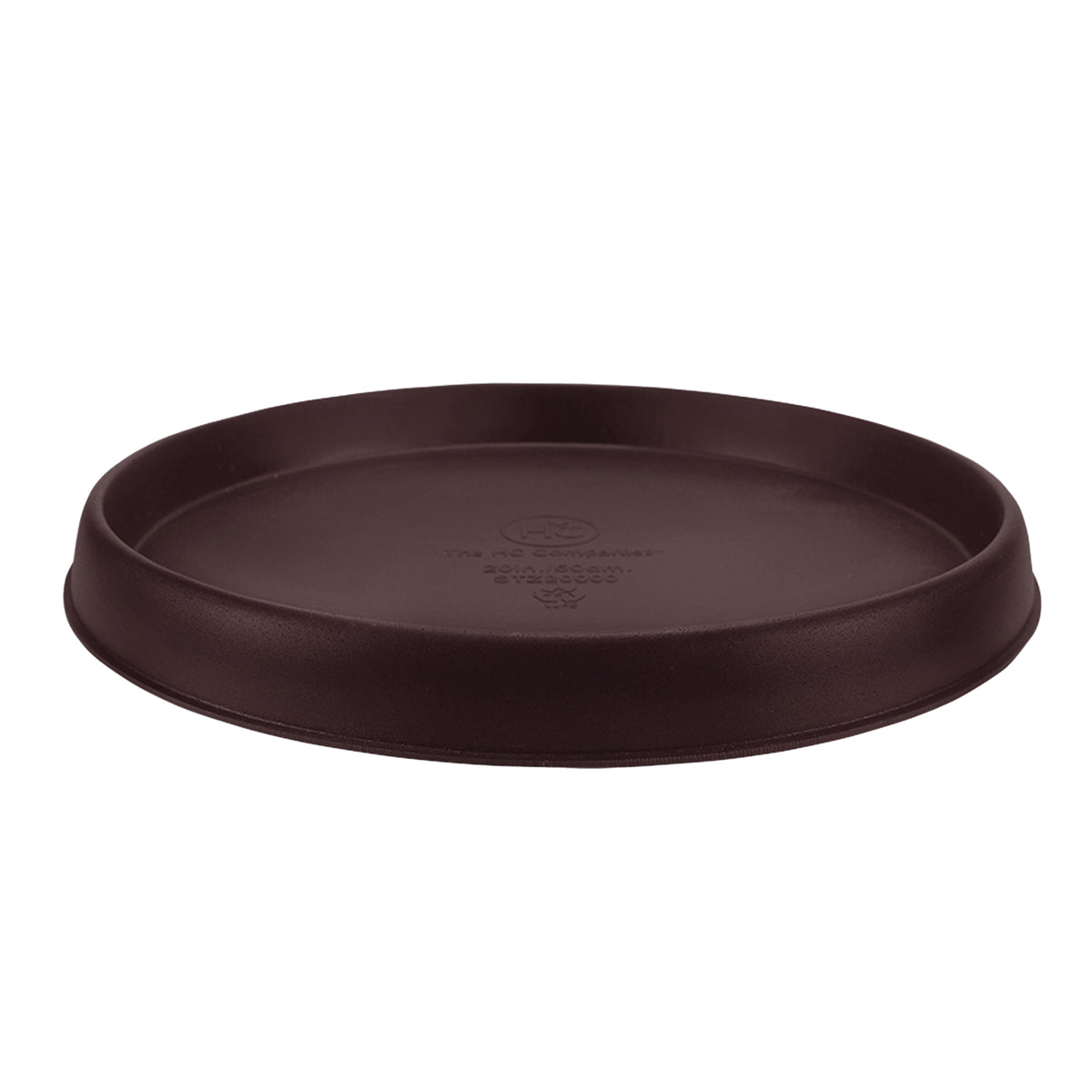 HC Companies Terrazzo 36 In Plant Saucer with Wakefield 1 LB Soil Conditioner
