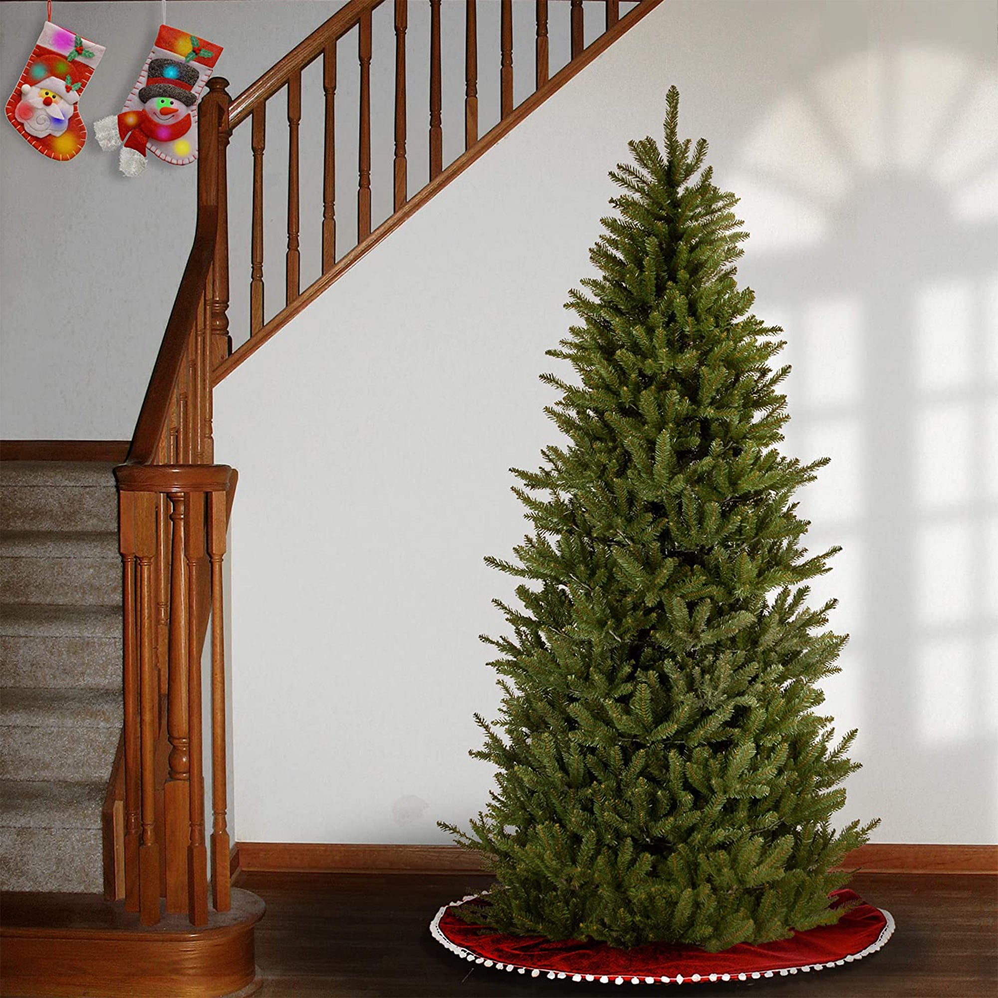 National Tree Company Slim Northern Frasier Fir 7' Unlit Fake Christmas Tree