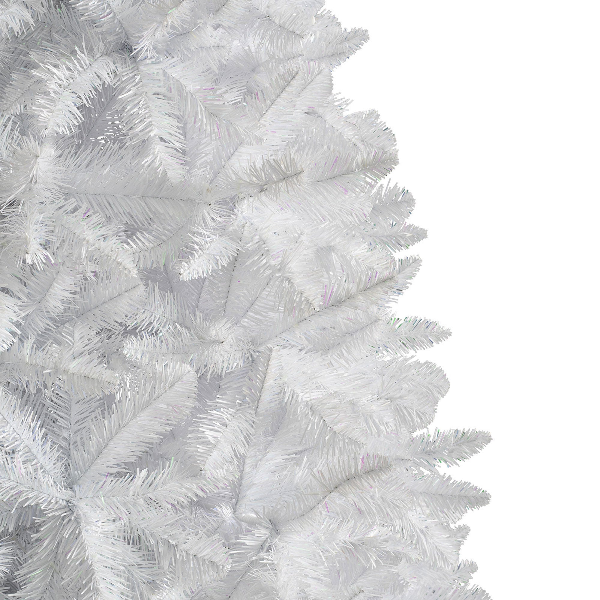 Treetopia Winter White 6 Foot Full Artificial Unlit Christmas Holiday Tree - VMInnovations