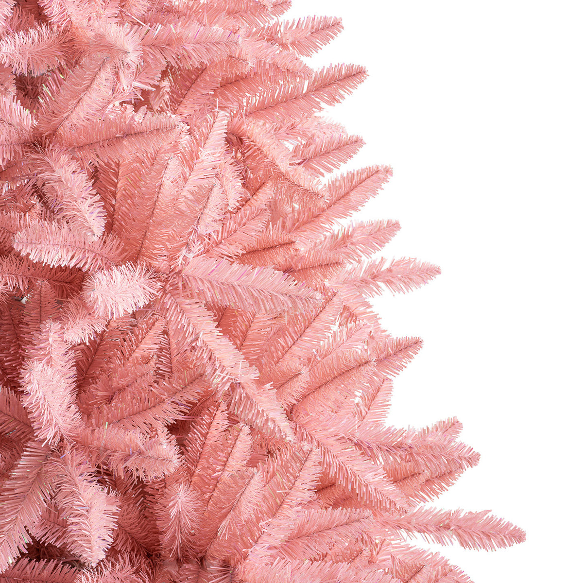 Luxe La Vie En Rose 6 Foot Artificial Prelit Christmas Tree w/ Stand (Open Box) - VMInnovations