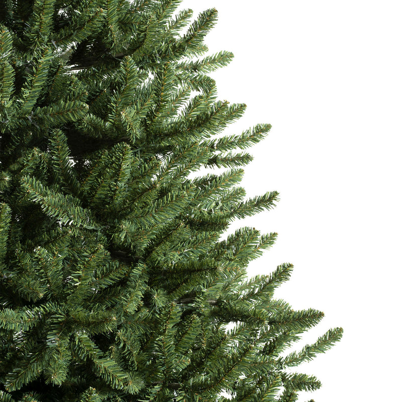 Treetopia Green Alexander Fir 6.5 Ft Artificial Prelit LED Full Christmas Tree