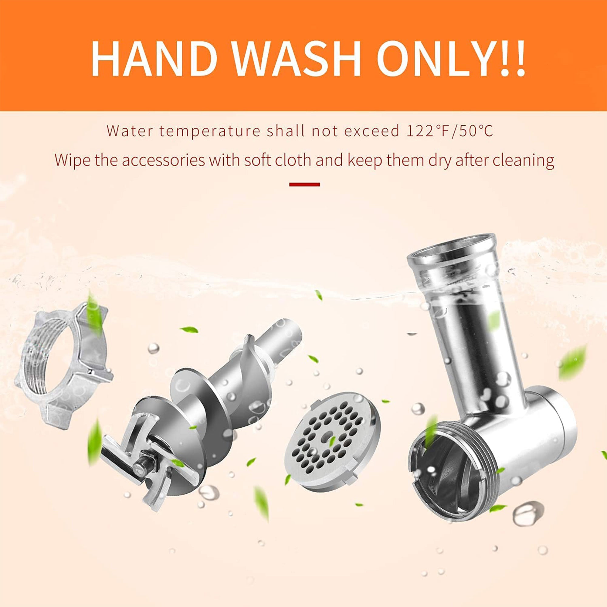 BBday Electric Meat Grinder w/ 3 Grinding Plates & Sausage Kit (Open Box) - VMInnovations