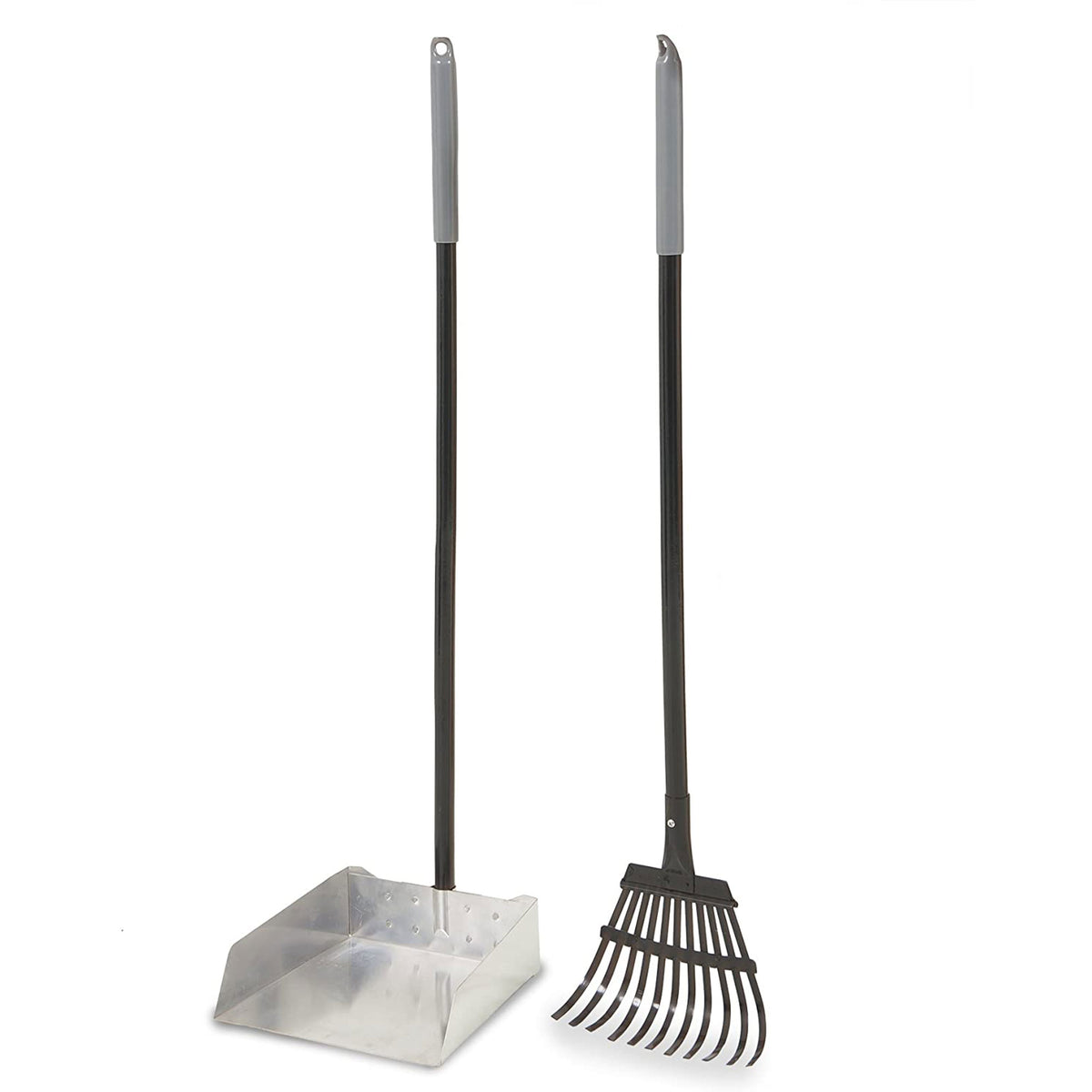 Petmate Clean Response 38 Inch Aluminum Rake and Pan Pet Waste Management System