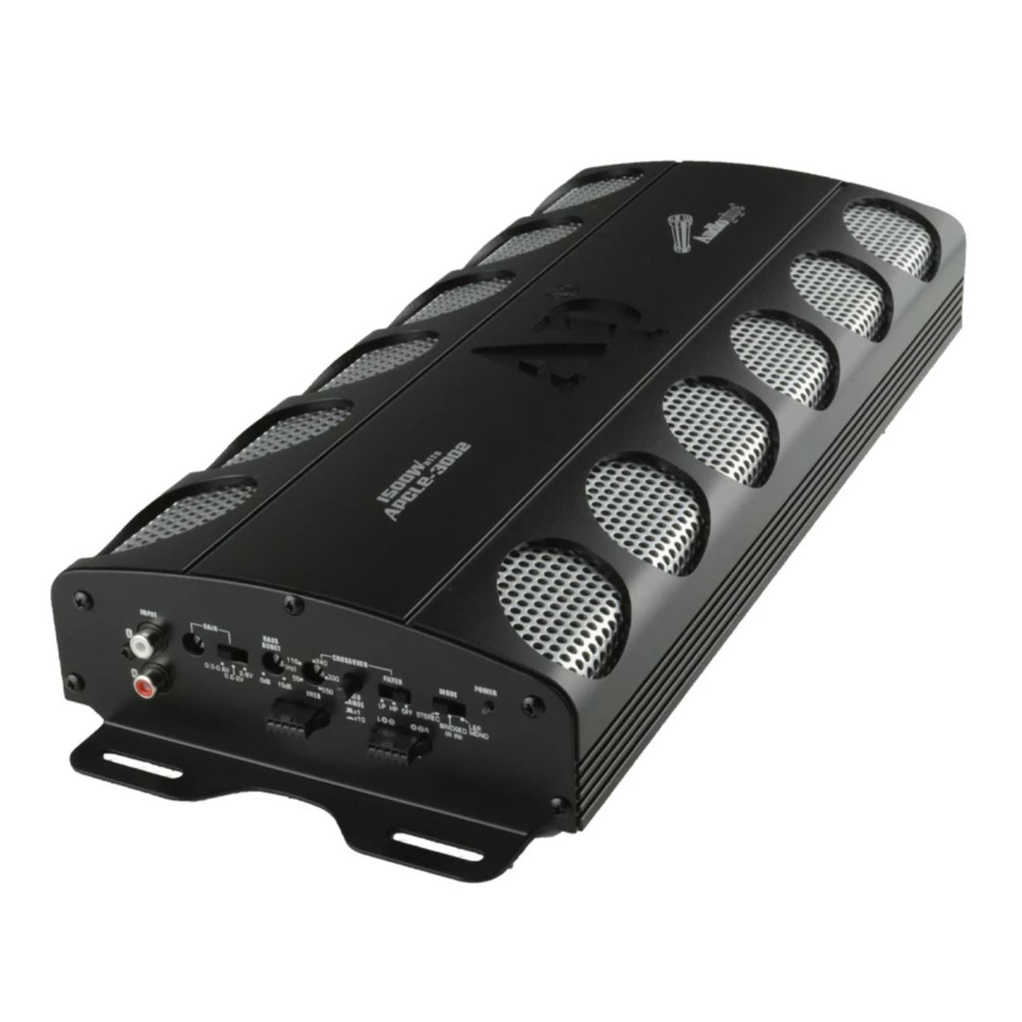 Audiopipe Class AB Amp, 6 Inch Stereo Speaker (2 Pack), and Soundstorm Wire Kit - VMInnovations