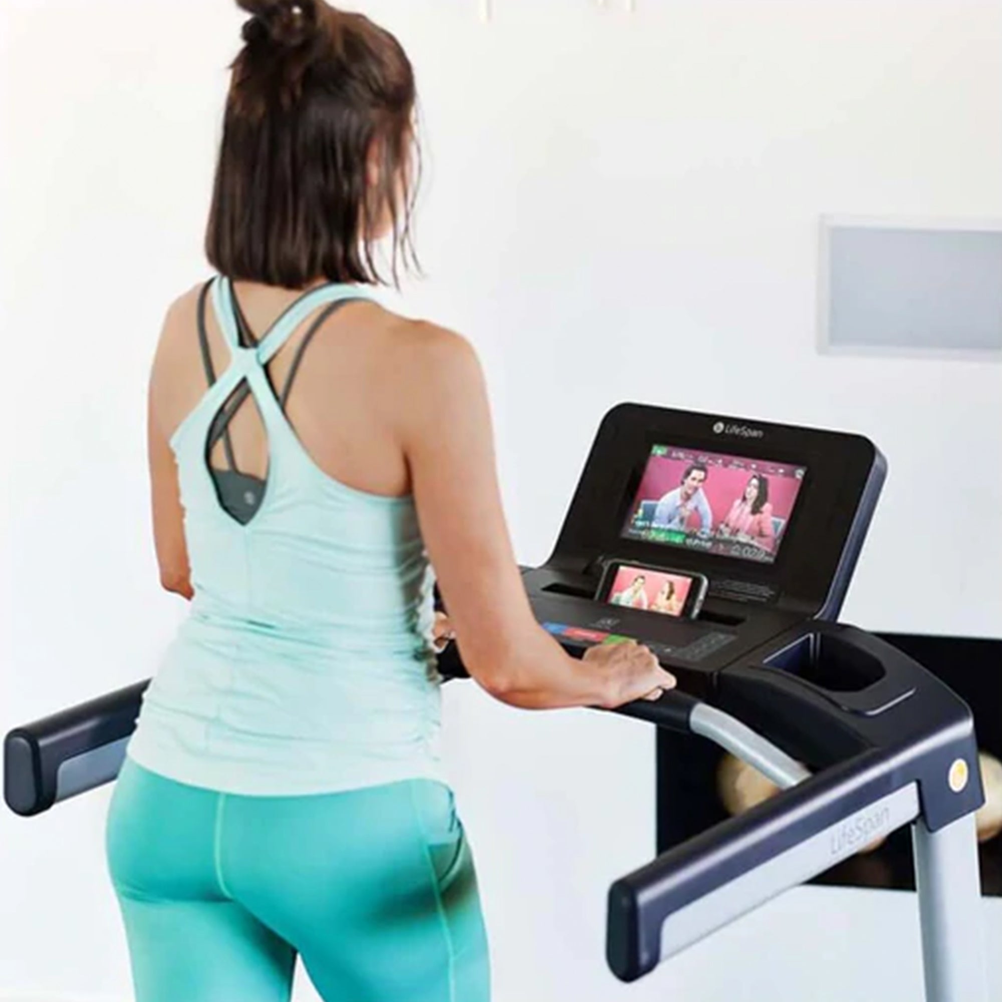 Lifespan Fitness TR5500iM Folding Treadmill w/ Charger & Speaker