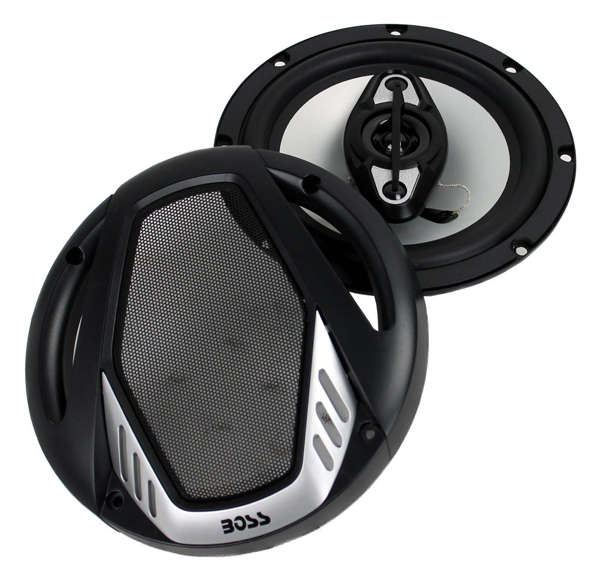 Boss 4 x 6" 4 Way 250W Full Range Speakers Pair and 4 6.5" 400W Coaxial Speakers - VMInnovations