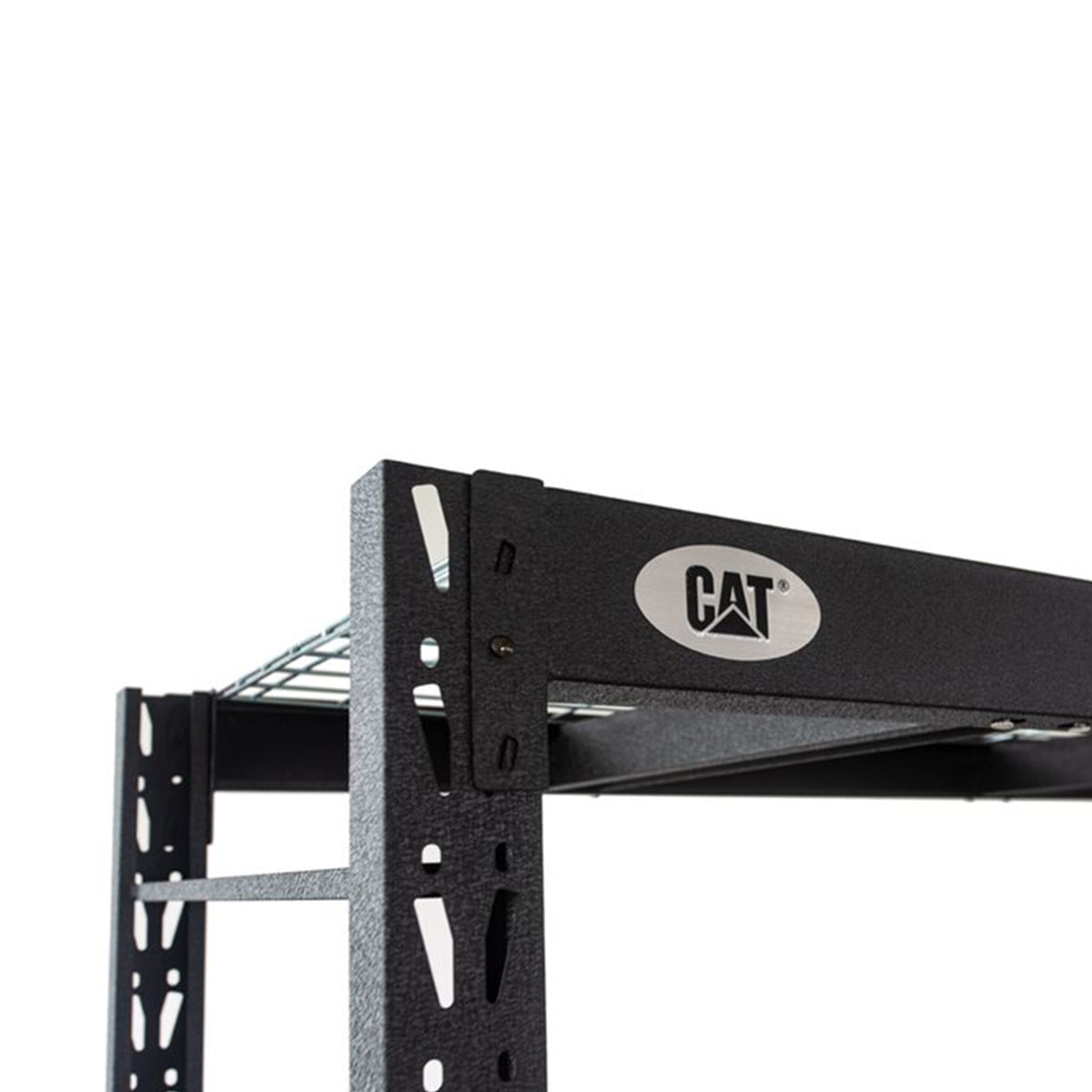 CAT 72 Inch x 36 Inch Industrial Heavy Duty 4 Tier Adjustable Steel Shelving - VMInnovations
