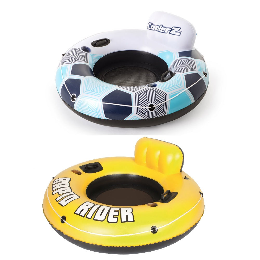 Bestway CoolerZ Inflatable River Tube and CoolerZ 53" River Tube w/ Cup Holders - VMInnovations