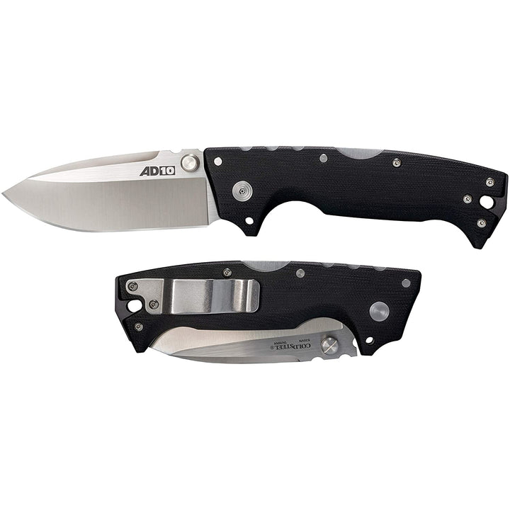 Cold Steel 28DD AD-10 Tactical Folding Locking Drop Point Blade Pocket Knife - VMInnovations