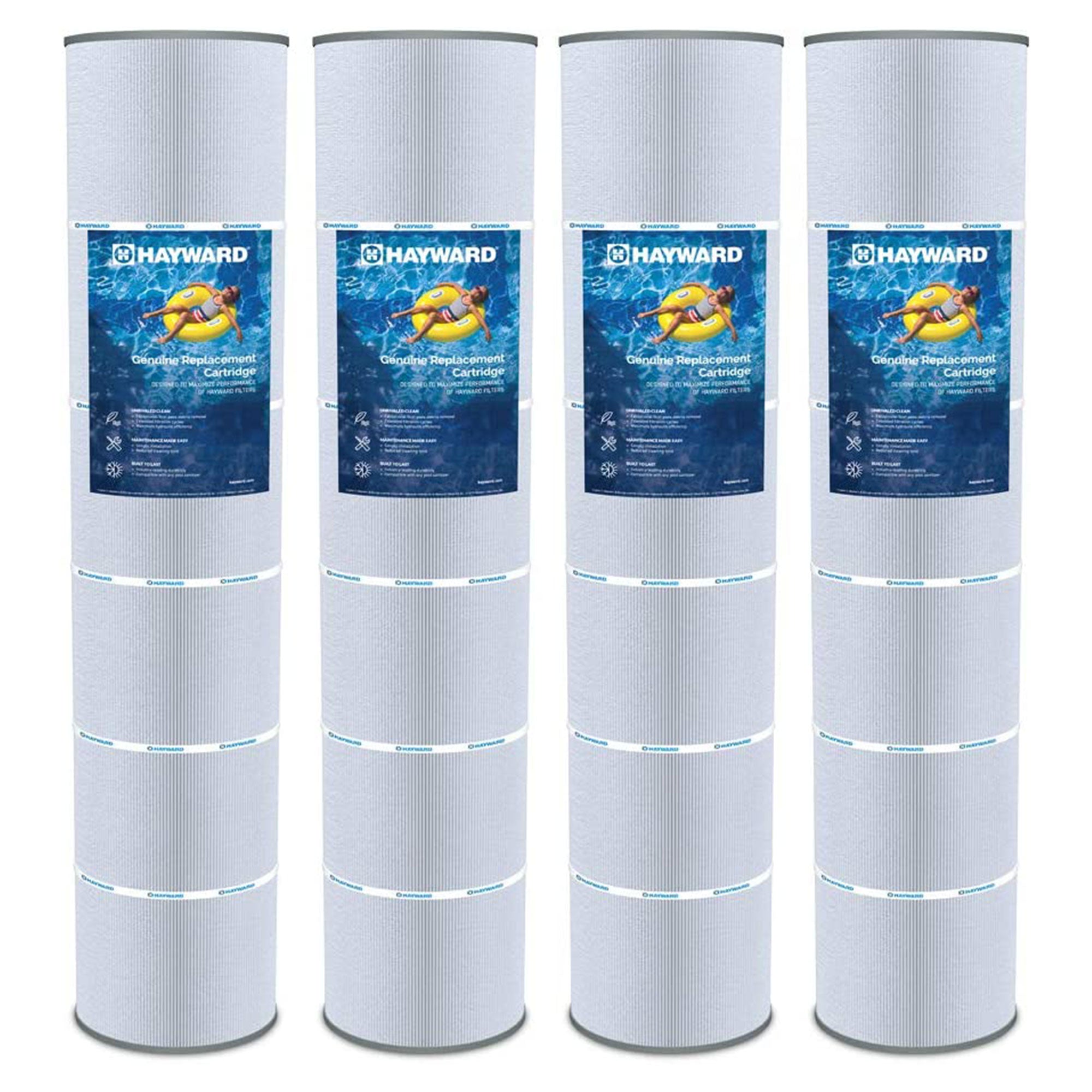 Replacement Cartridge Element for Hayward SwimClear Filters (4 Pack) (Open Box) - VMInnovations