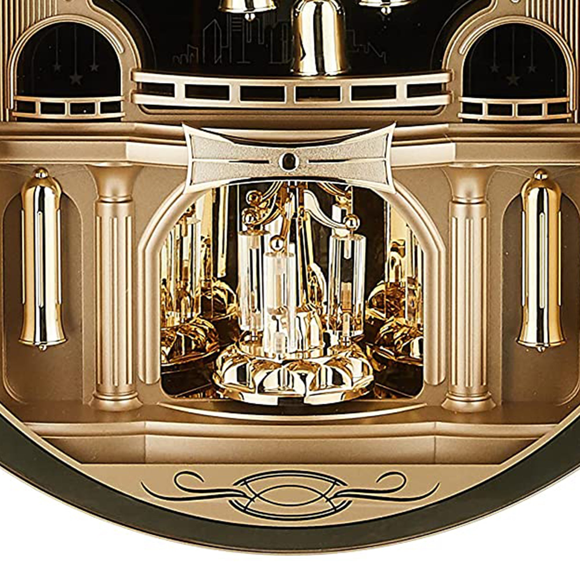 Bulova Golden Music Chime Wall Clock w/12 Melodies & K-9 Crystal(For Parts) - VMInnovations