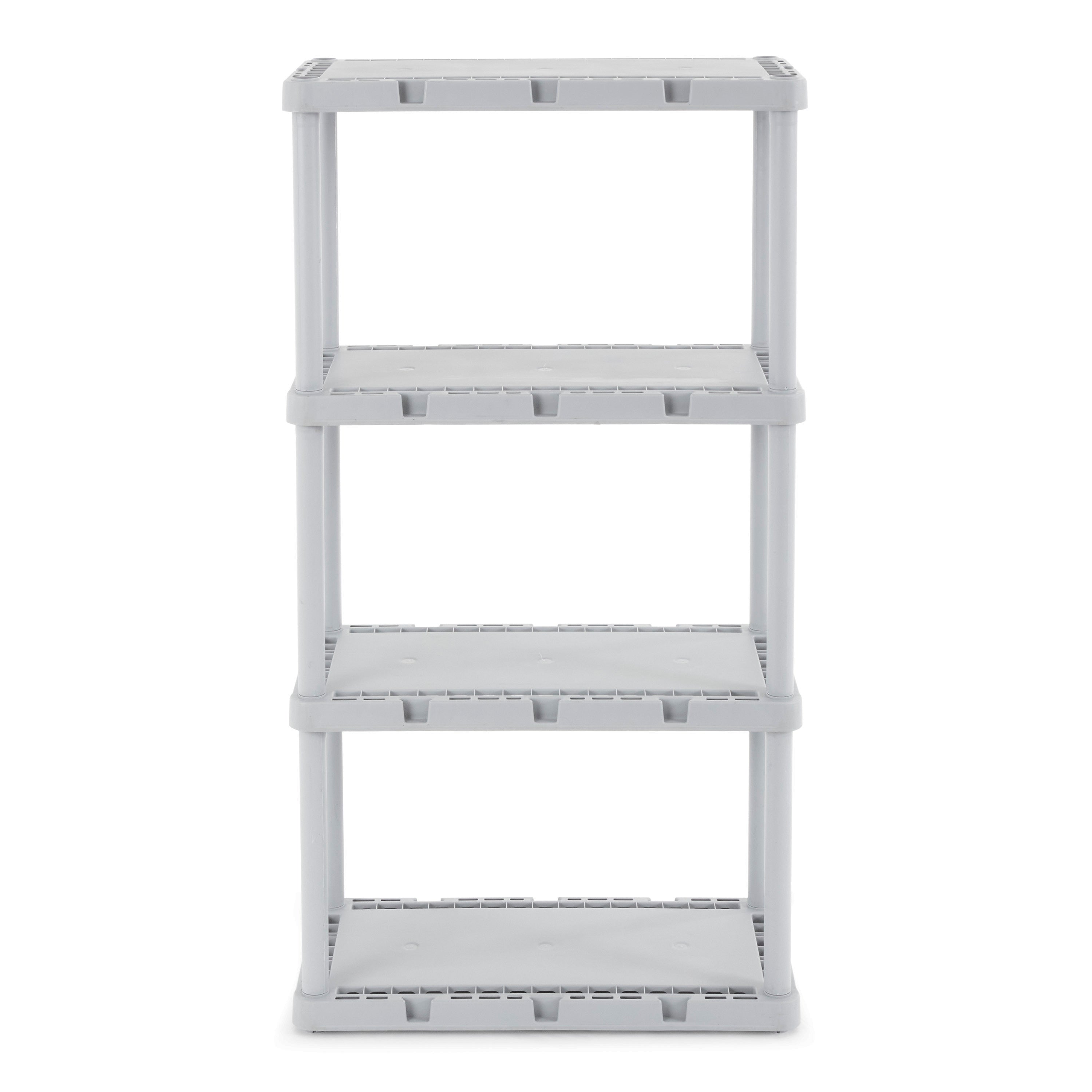 Knect-A-Shelf Fixed Height 4 Shelf Light Duty Storage System (For Parts)