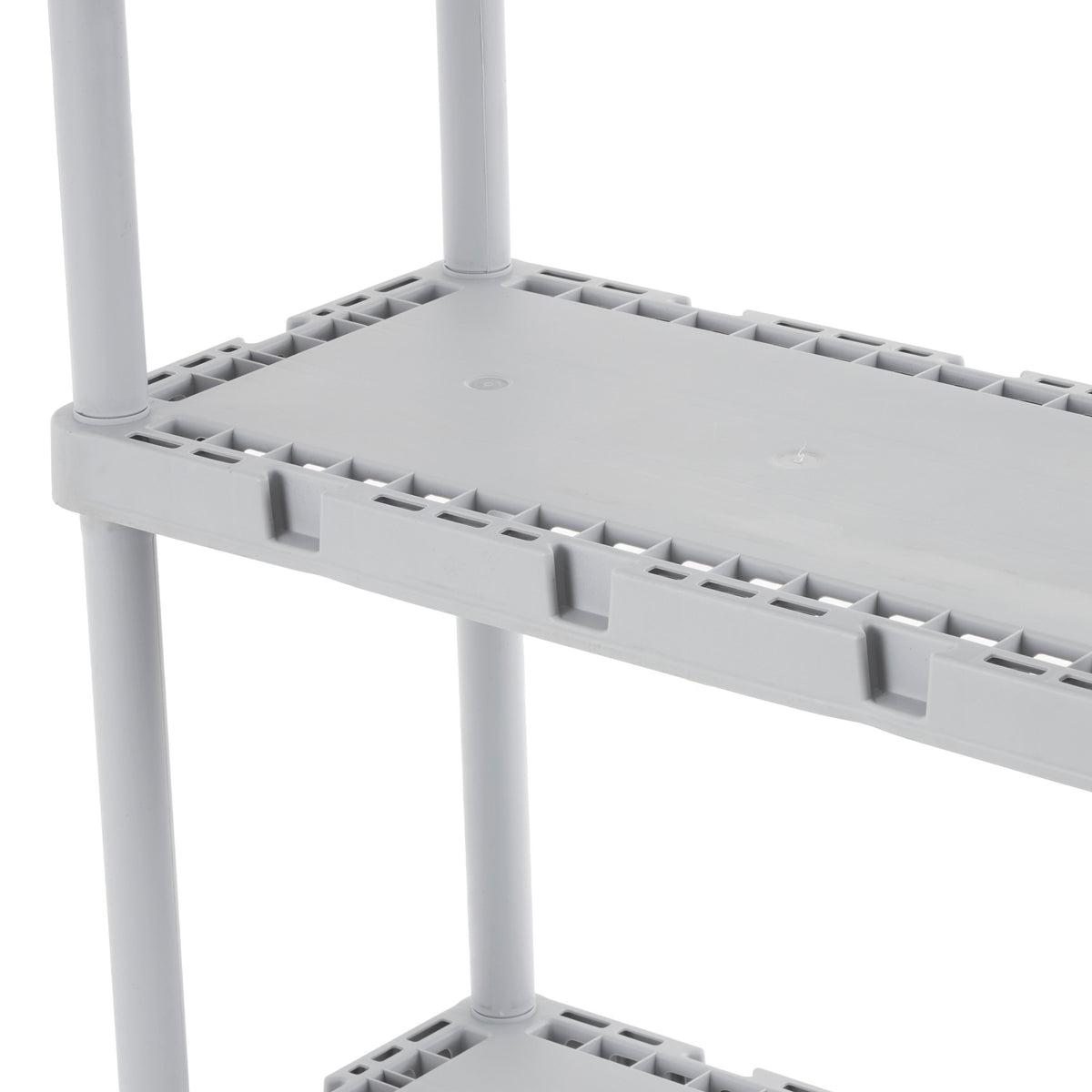 Knect-A-Shelf Fixed Height 4 Shelf Light Duty Storage System (For Parts)