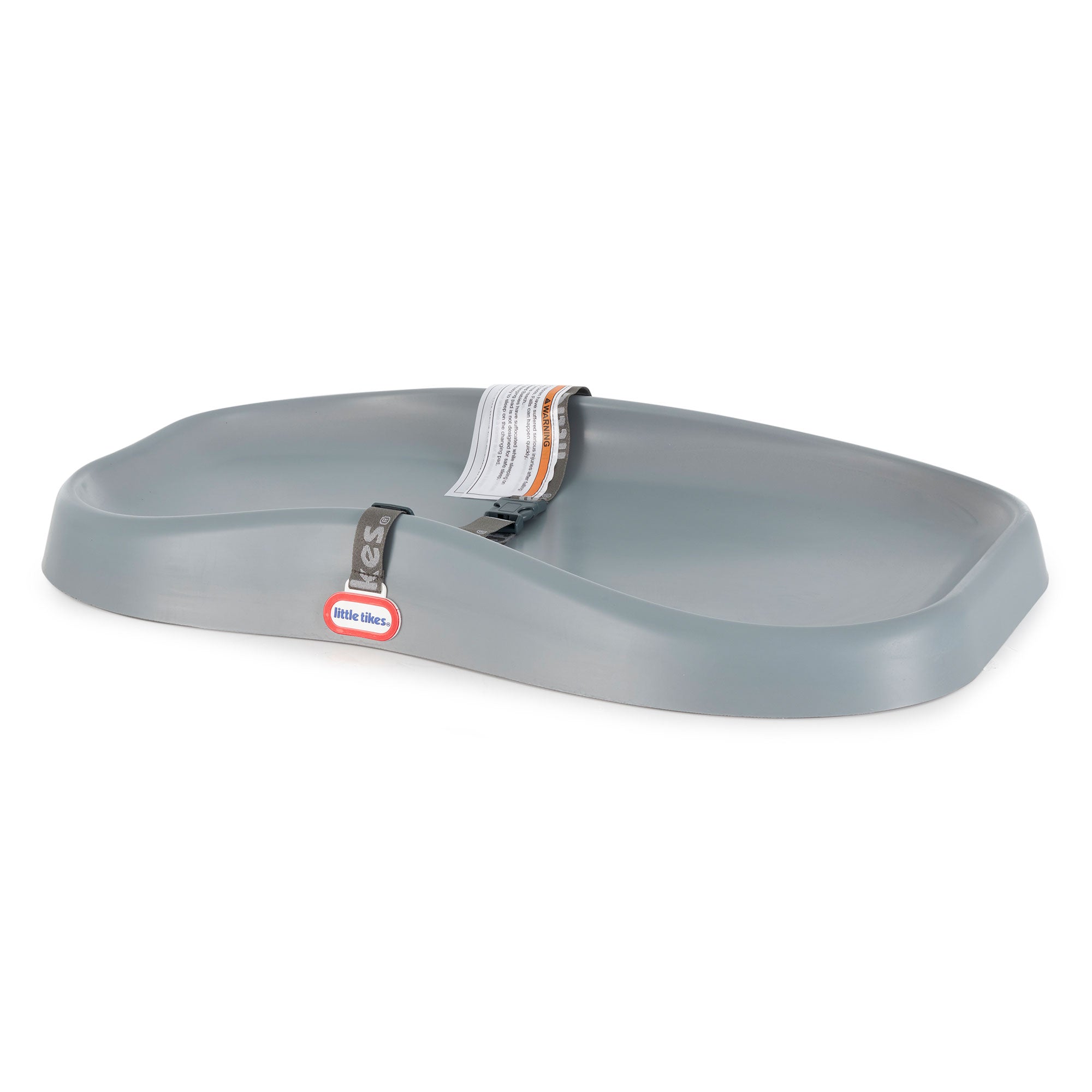 Little Tikes Deluxe 2-in-1 Foam Changing Pad and My First Seat Baby Chair, Grey