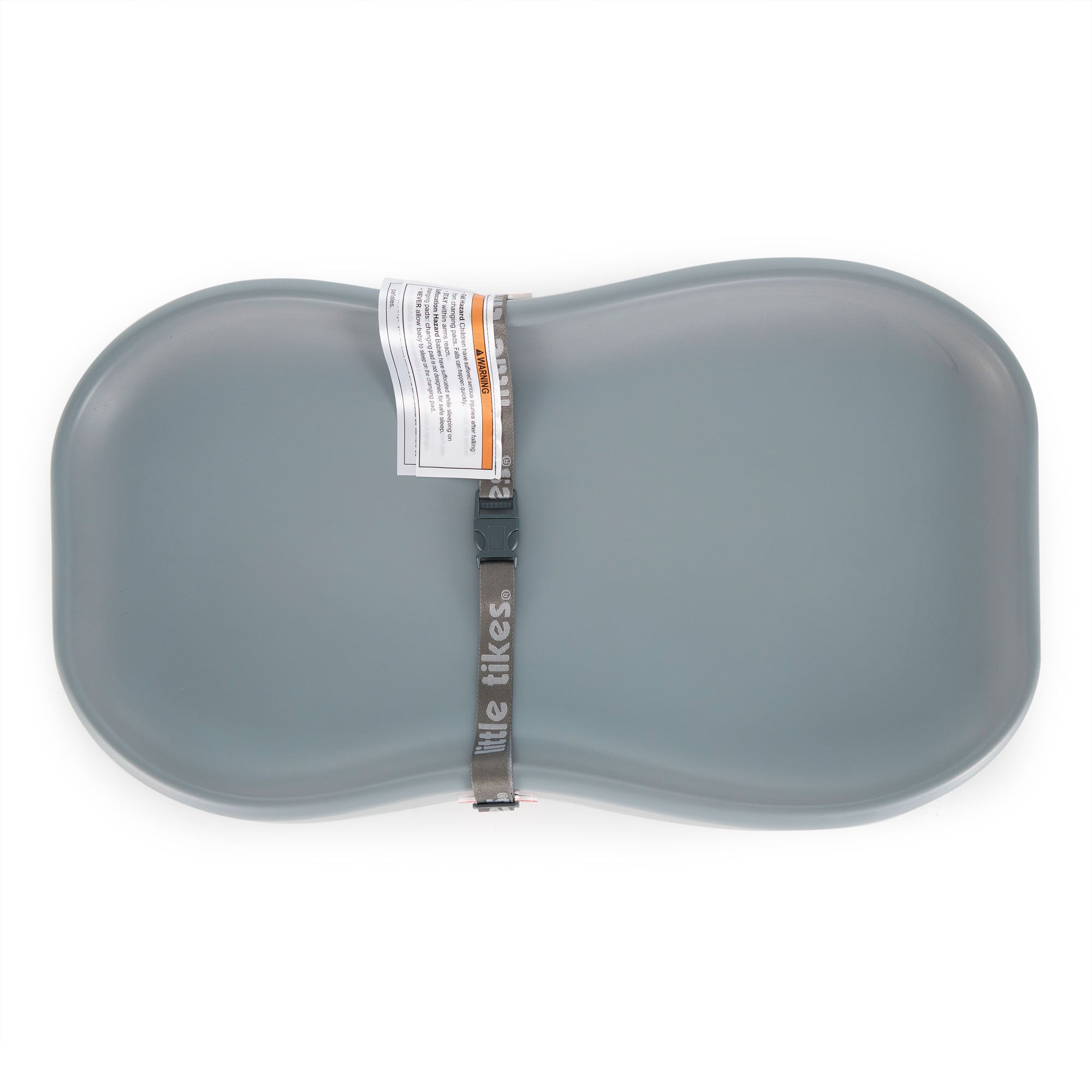 Little Tikes Deluxe 2-in-1 Foam Changing Pad and My First Seat Baby Chair, Grey