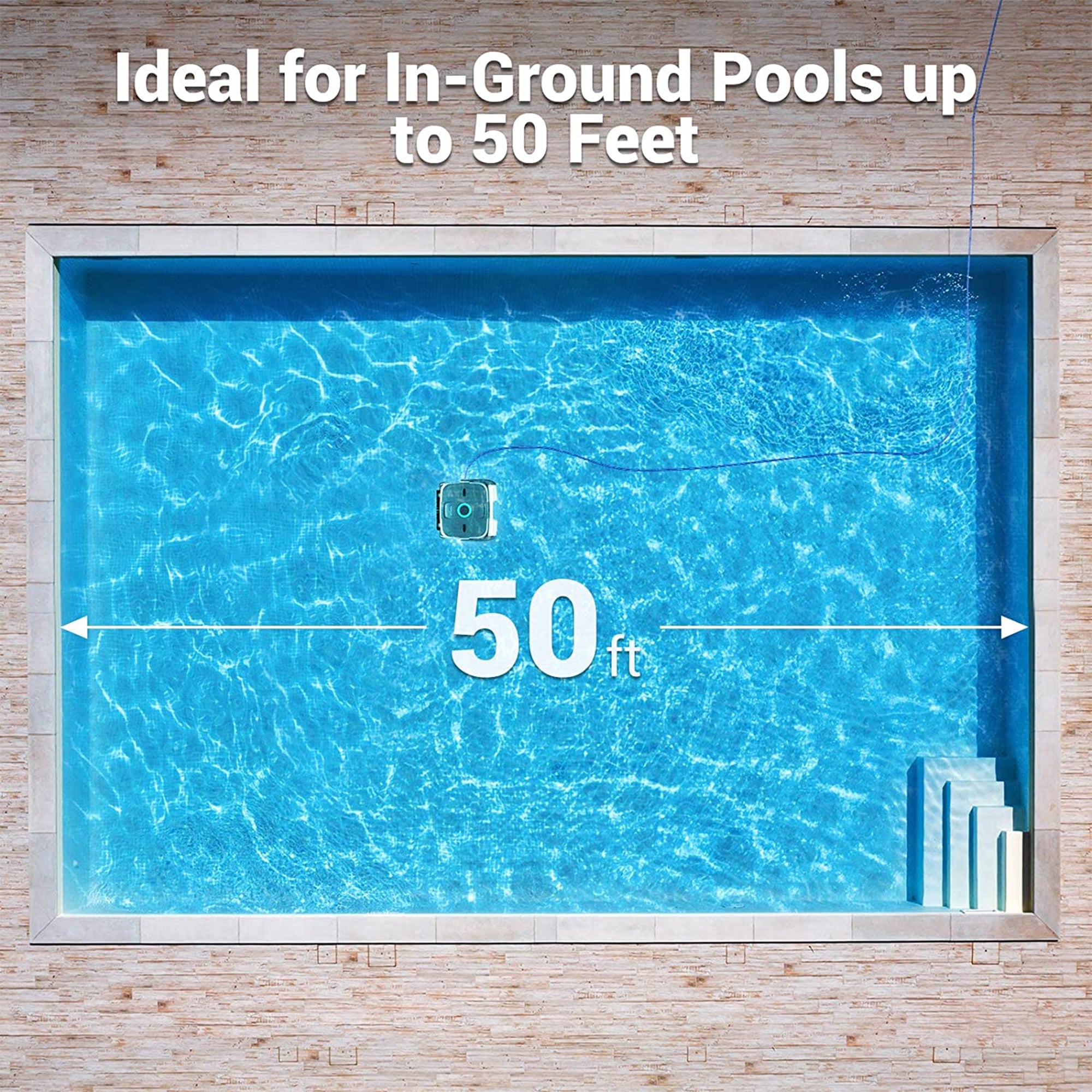 Aiper Smart Orca 1200 Pro Automatic Robotic Climbing Pool Cleaner (For Parts) - VMInnovations