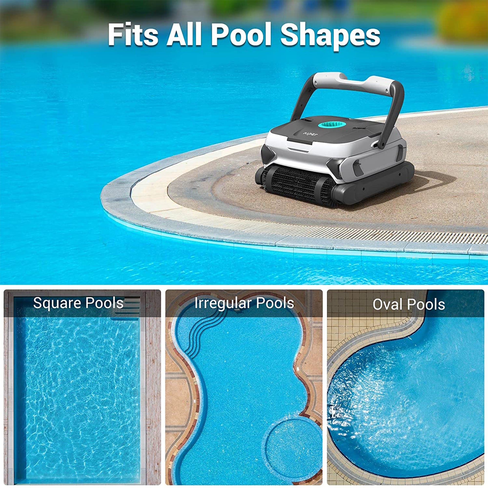 Aiper Smart Orca 1200 Pro Automatic Robotic Climbing Pool Cleaner (For Parts) - VMInnovations