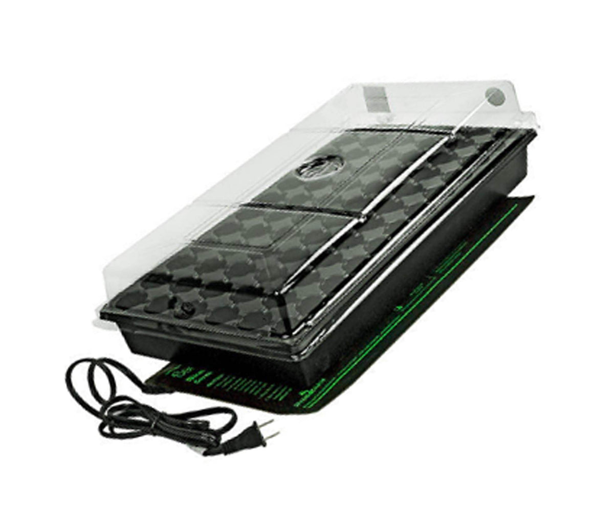 HYDROFARM Germination Station w/ Heat Mat, Tray, Cell Insert & Dome (For Parts)