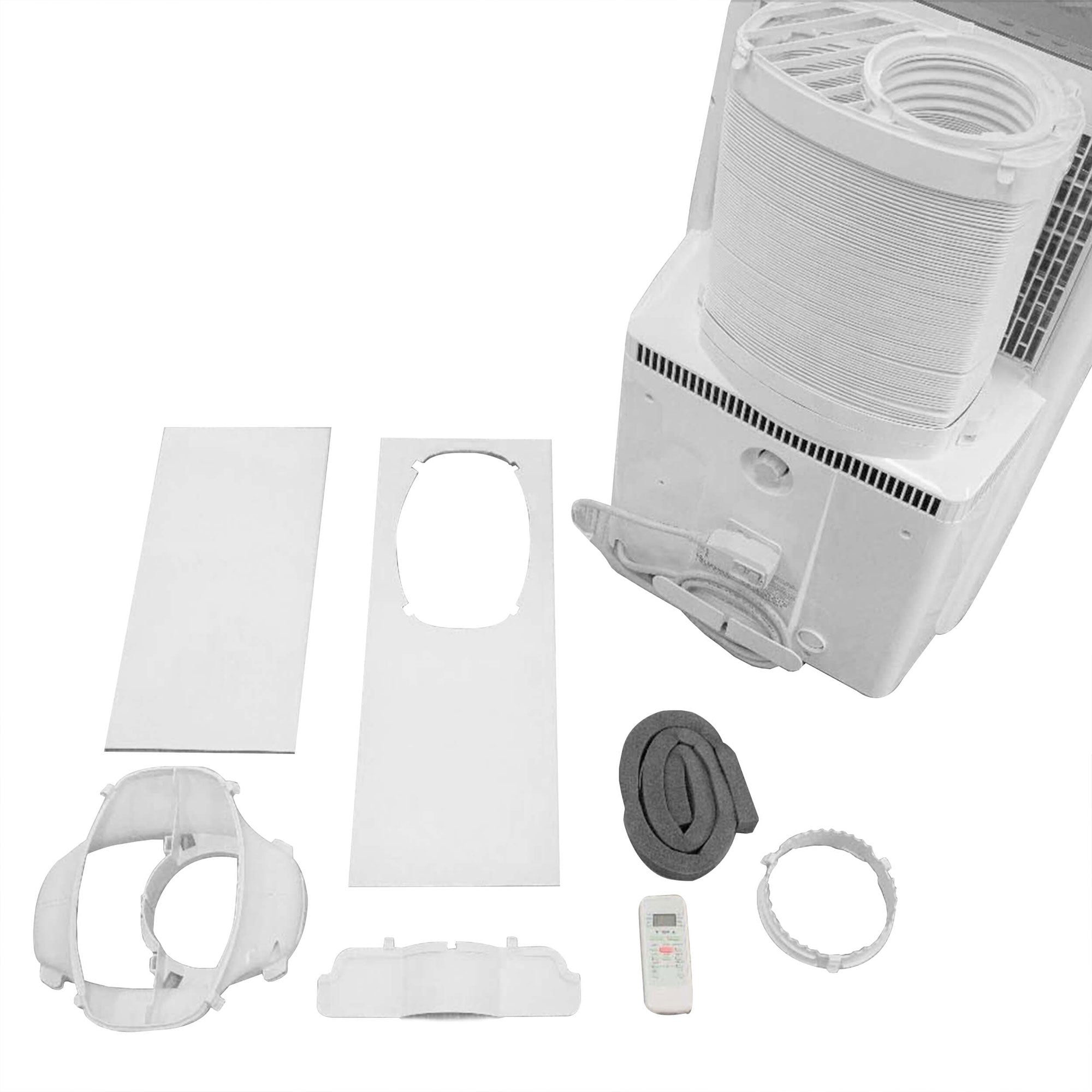 Whynter 14,000 BTU Inverter Dual Hose AC, Heater, Dehumidifier, & Fan, White