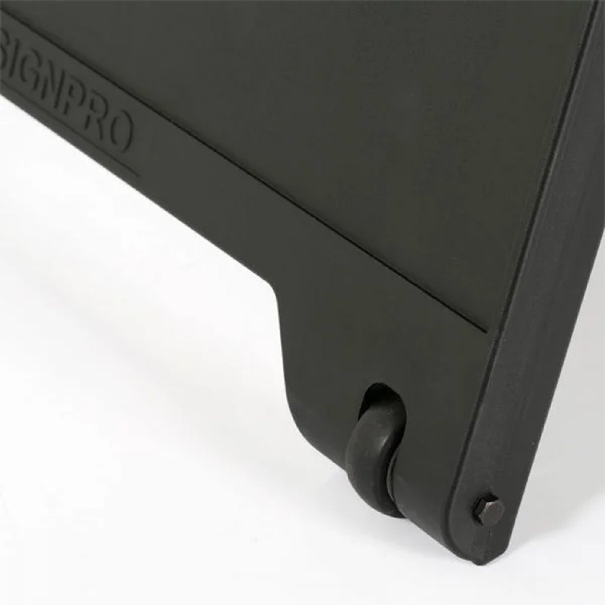 M&T Displays SignPro 24 x 36 Inch Weatherproof Sandwich A Frame Board, Black