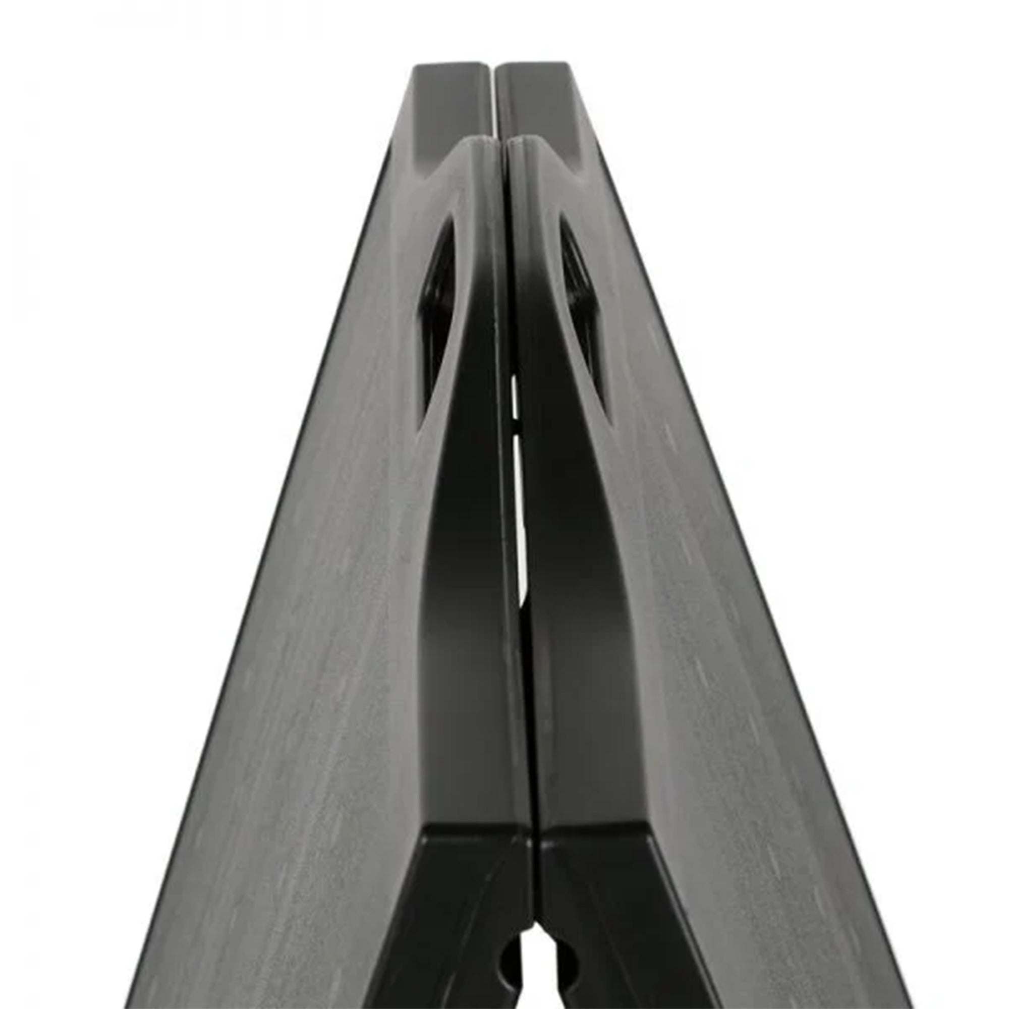 M&T Displays SignPro 24 x 36 Inch Weatherproof Sandwich A Frame Board, Black