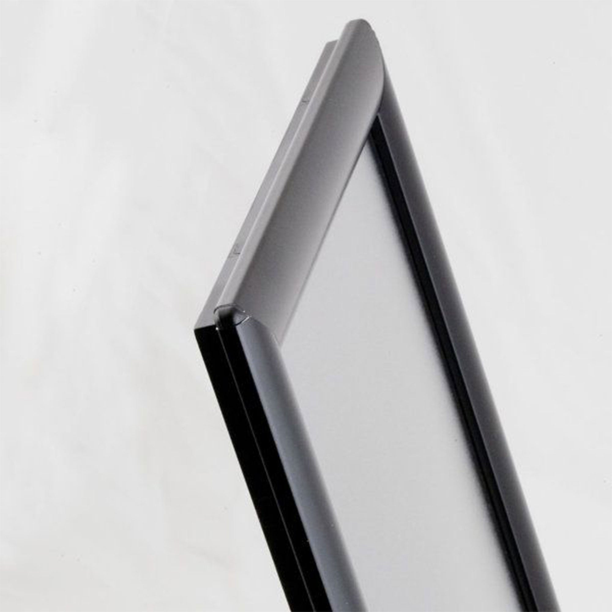 M&T Displays Opti Frame Wall Mount Front Load Frame, Black, 10 Count (For Parts) - VMInnovations