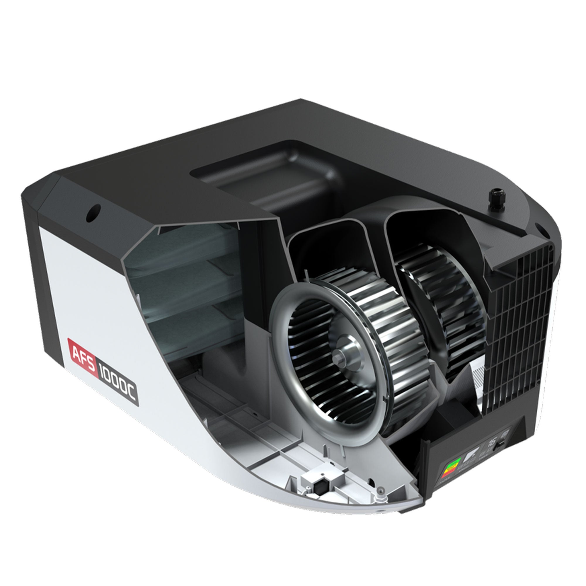 JET 713000 1,000 CFM Air Filtration System w/ 6 Auto Adjust Speeds & Remote