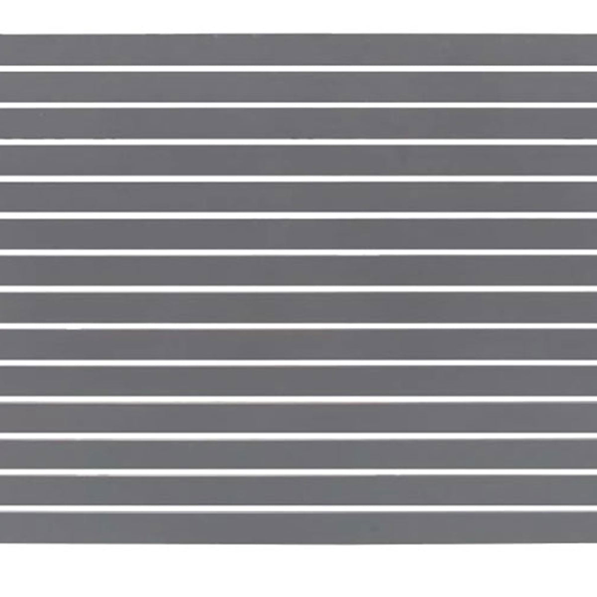Stratco 71 x 94" Slat Gate Fencing, Gray, w/ 95" 1 Way Fence Post, Gray, 2 Pack