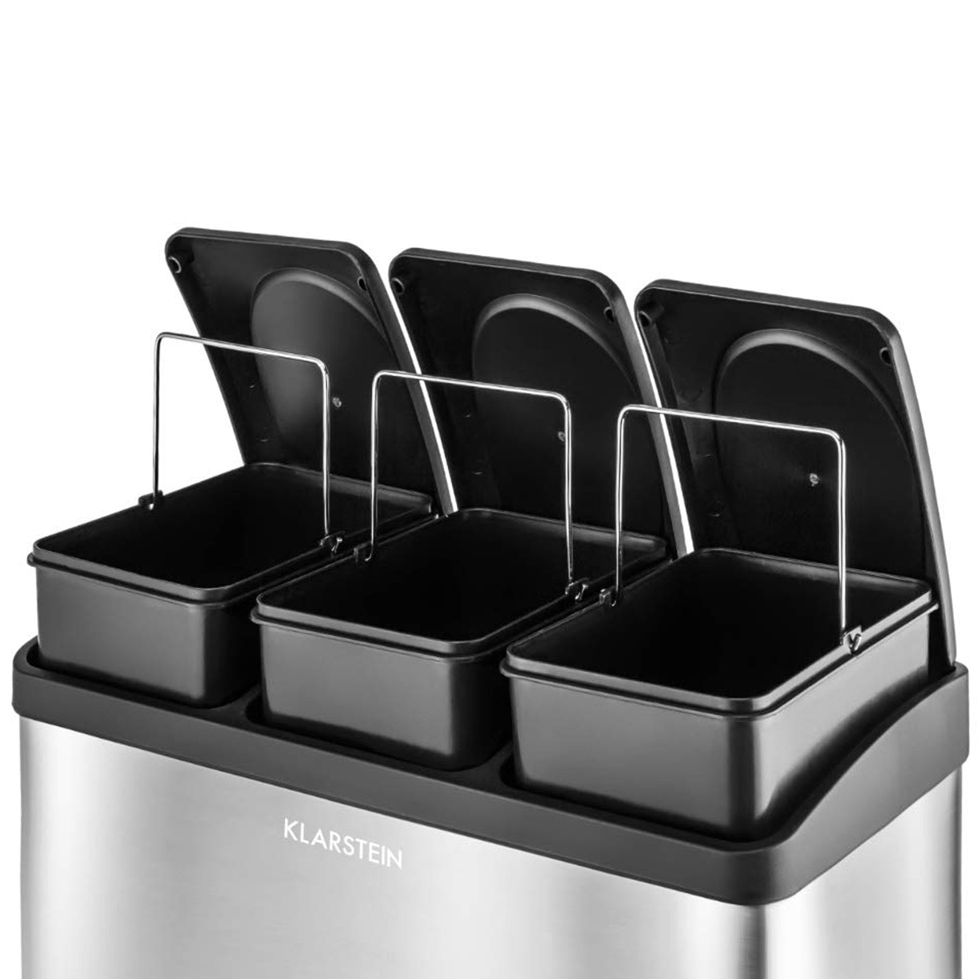 Klarstein Okosystem Mini Waste Separator with 3 Bins and Foot Pedals (Used) - VMInnovations