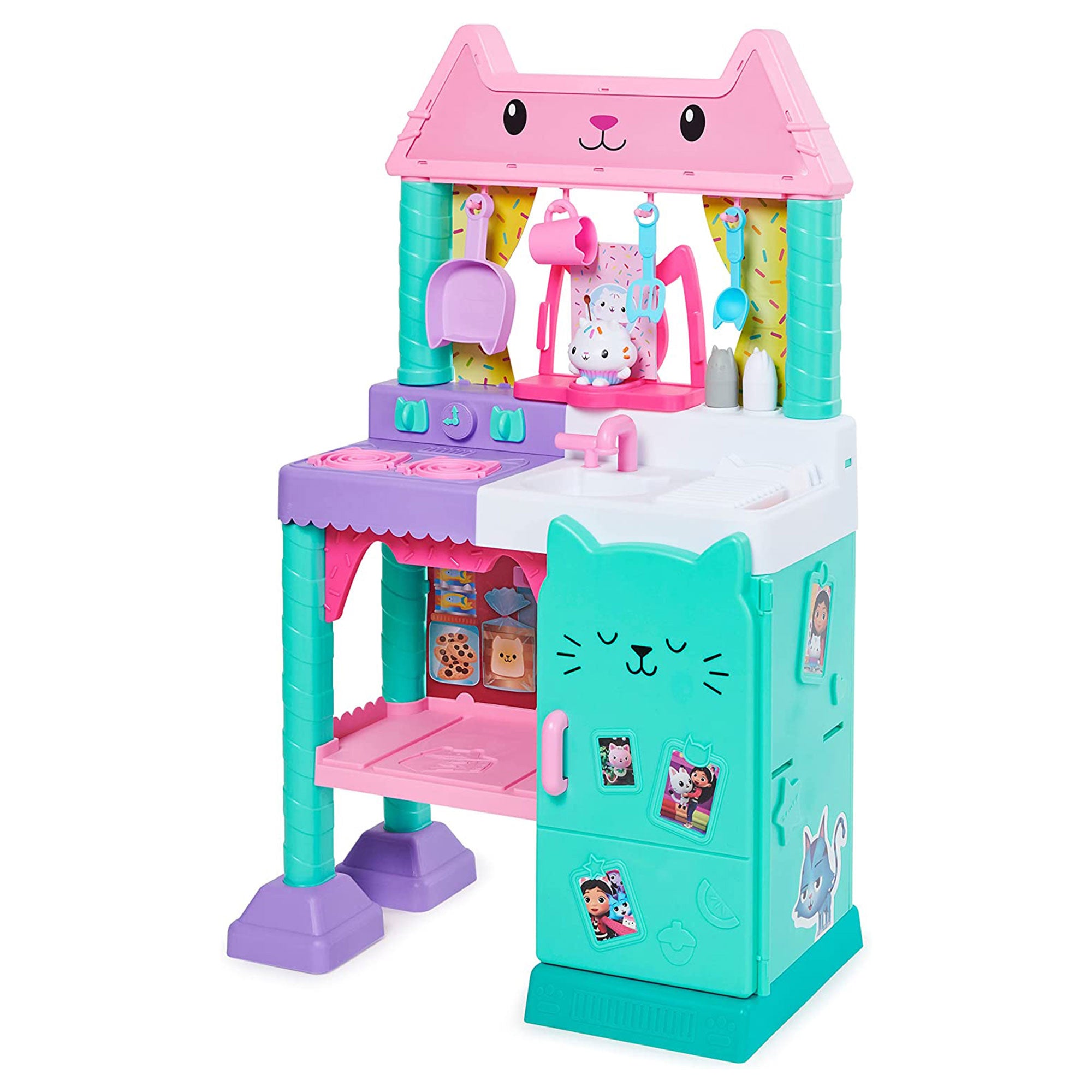 Spin Master Gabby's Cakey Kitchen Playset w/ Accessories and Play Food(Open Box) - VMInnovations