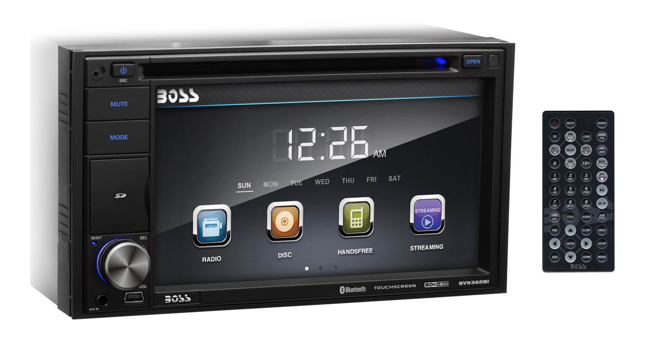 NEW BOSS BV9362BI 6.2" Touchscreen DVD/CD Car Player USB SD Receiver +Bluetooth