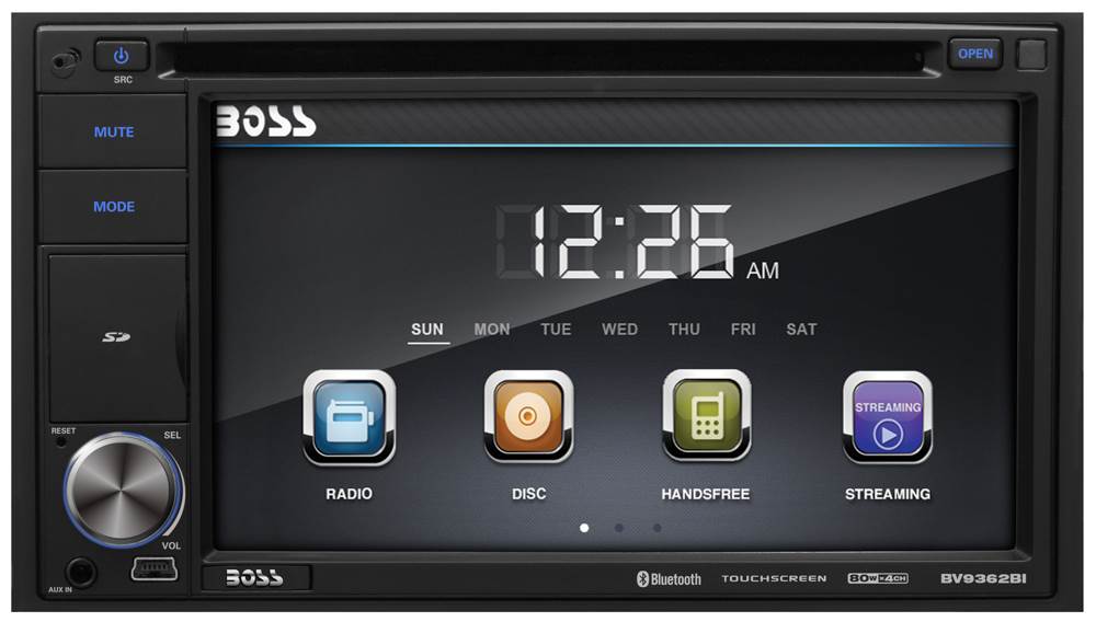 NEW BOSS BV9362BI 6.2" Touchscreen DVD/CD Car Player USB SD Receiver +Bluetooth